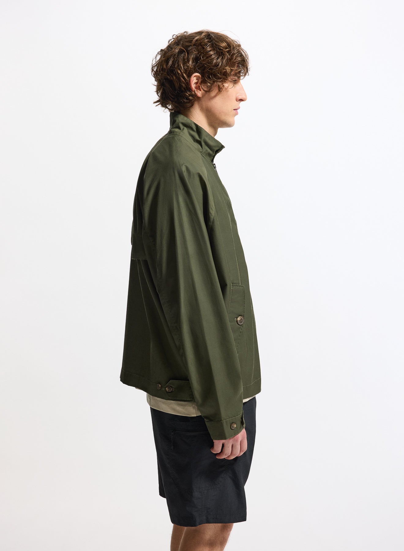 pyrenex-league-veste-mi-saison-homme-vert-kaki image 4