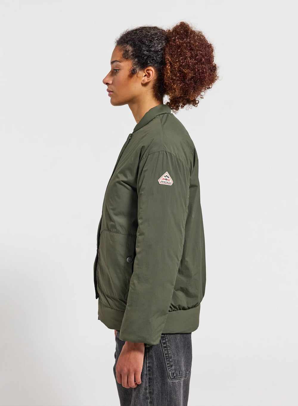 pyrenex-ritzy-doudoune-l-g-re-femme-kaki-fonc image 3