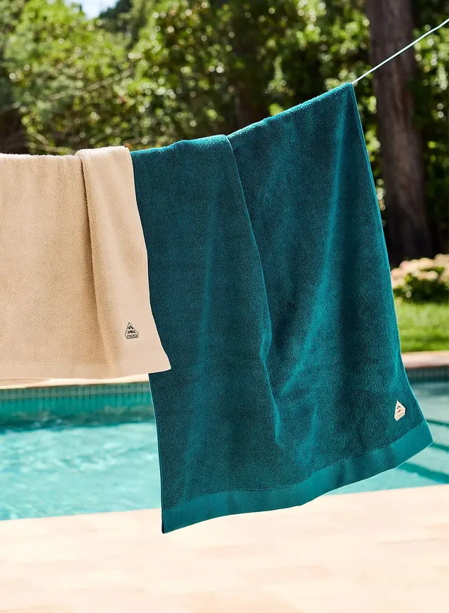 pyrenex-hana-serviette-de-toilette-bleu-paon image 1