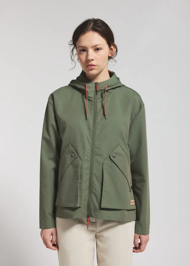 pyrenex-waterfall-veste-l-g-re-capuche-femme-khaki image 1