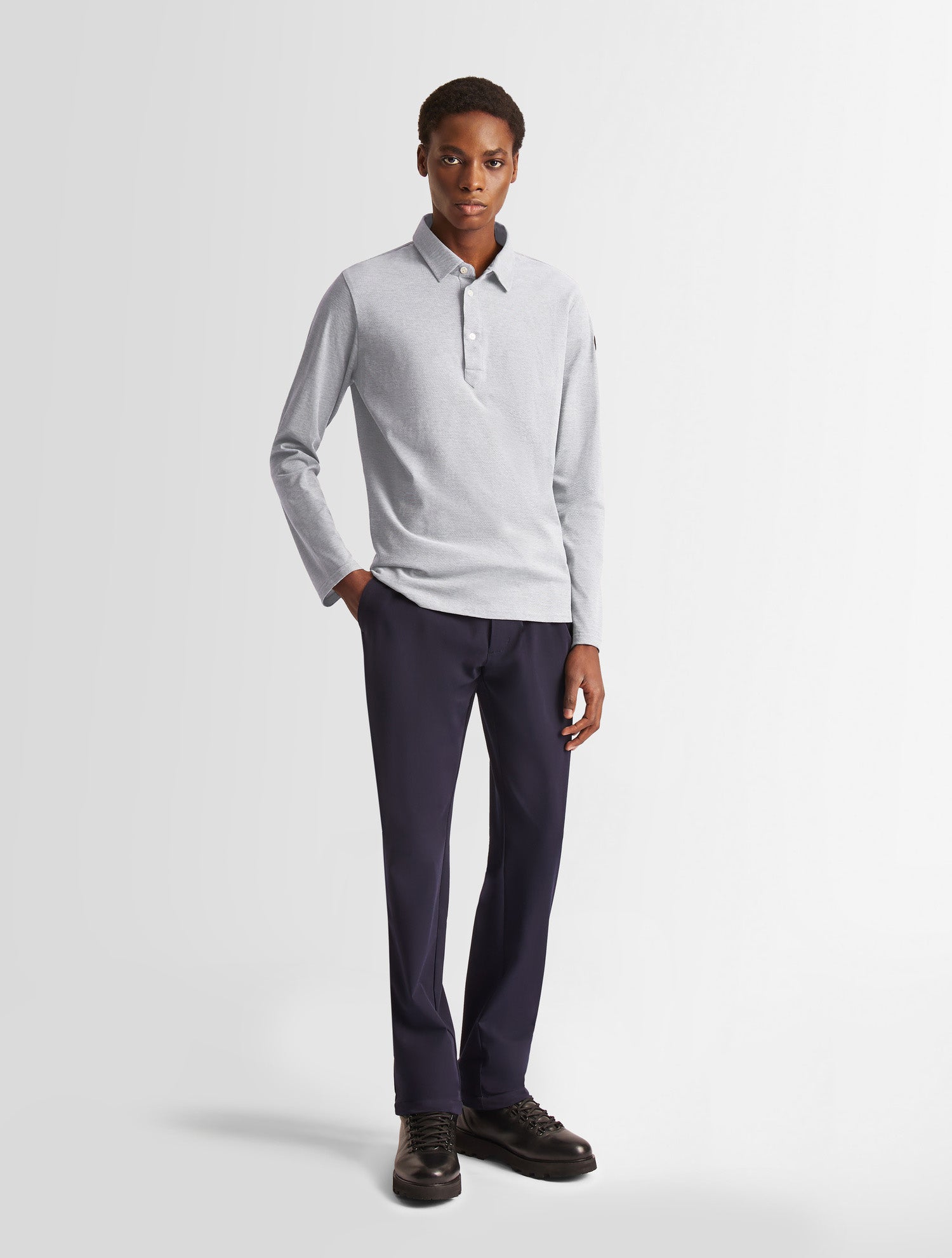 fusalp-giorgio-polo-manches-longues-homme-coton-piqu image 1