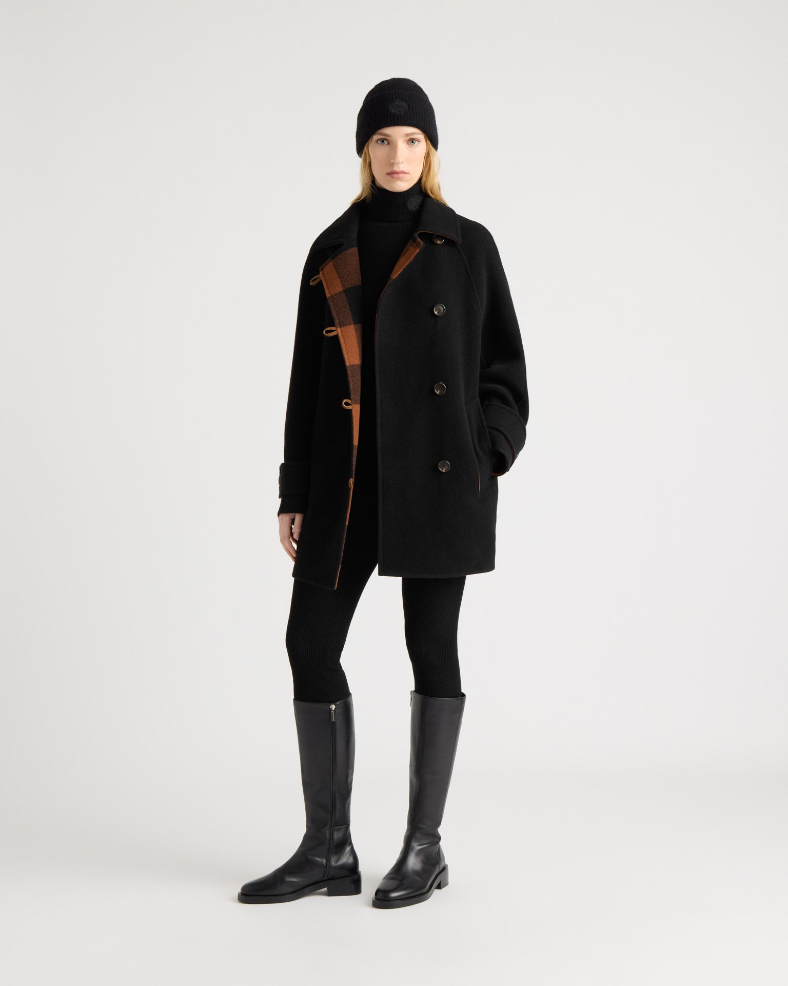 kanuk-valcourt-duffle-coat-laine-double-face-femme image 1