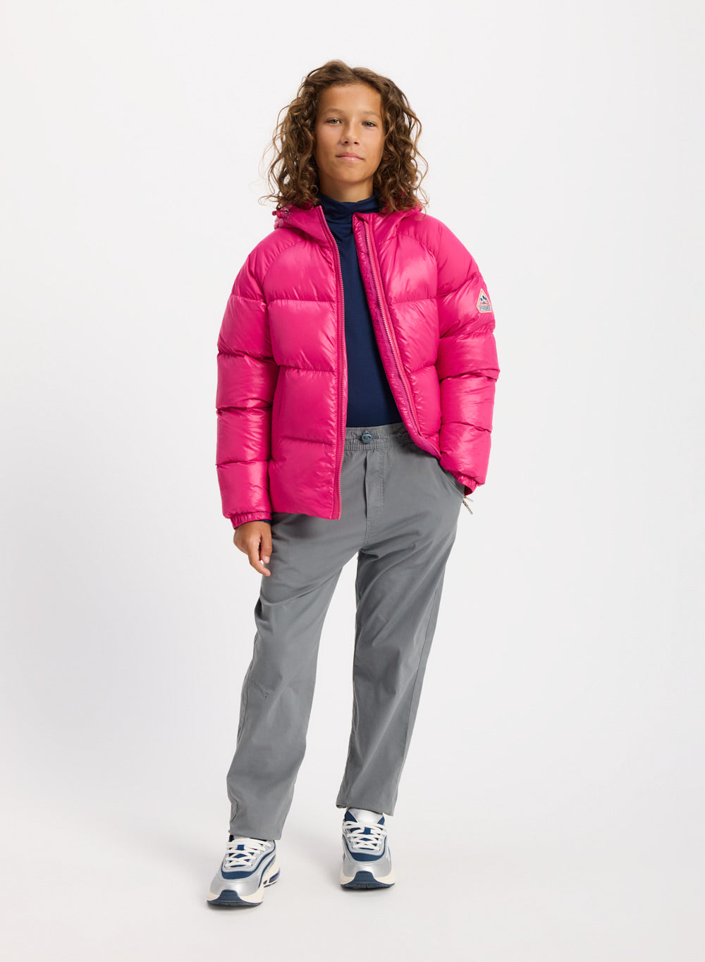pyrenex-sten-doudoune-capuche-enfant-fuchsia-unisexe image 3