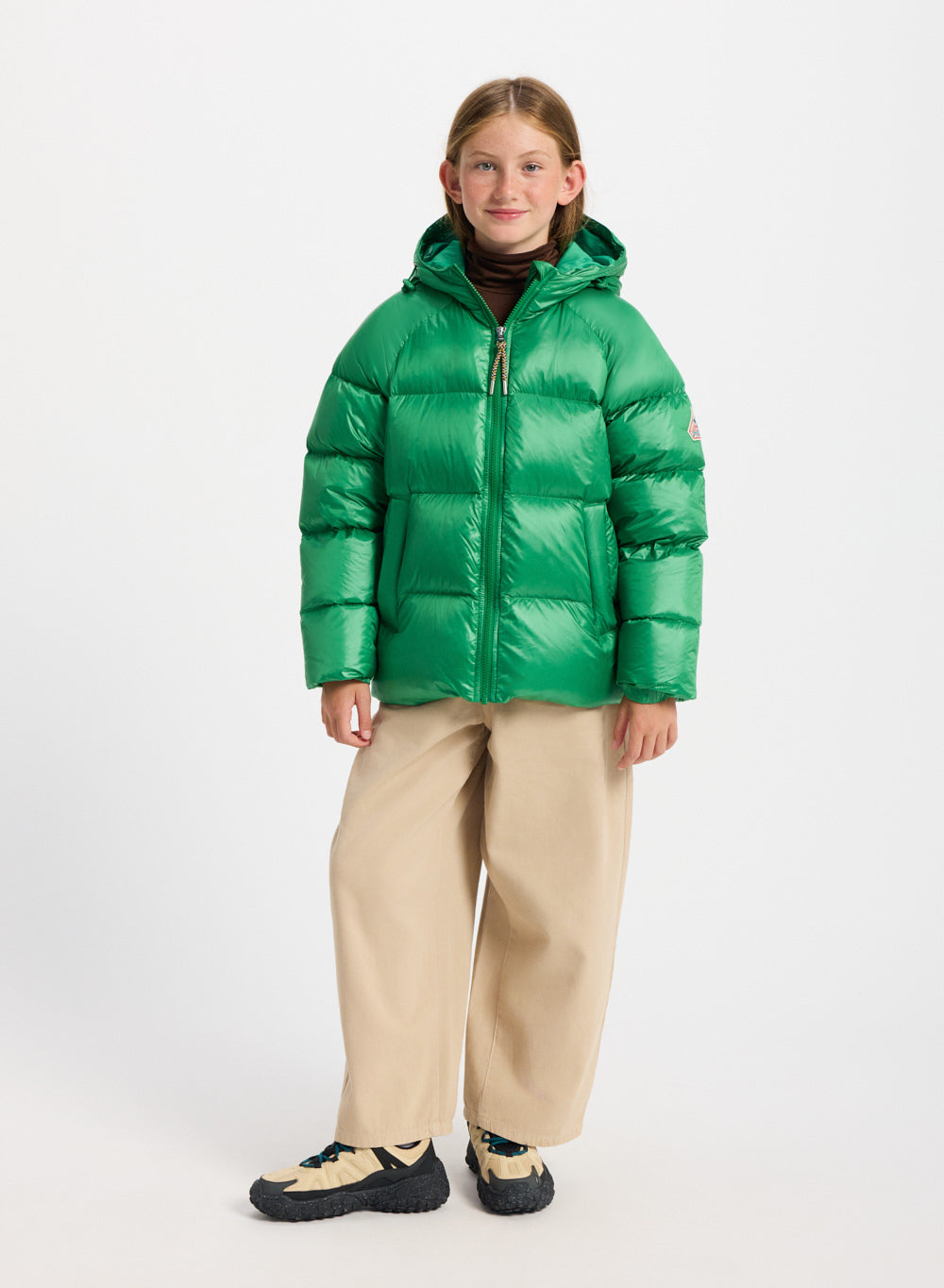 pyrenex-sten-doudoune-capuche-enfant-verte image 4