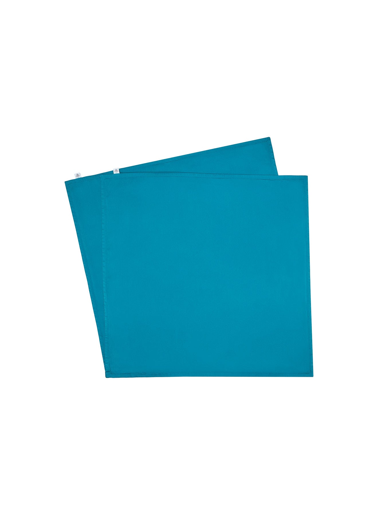 pyrenex-lily-taies-d-oreiller-x2-bleu-paon-coton-bio-et-tencel-lyocell image 6