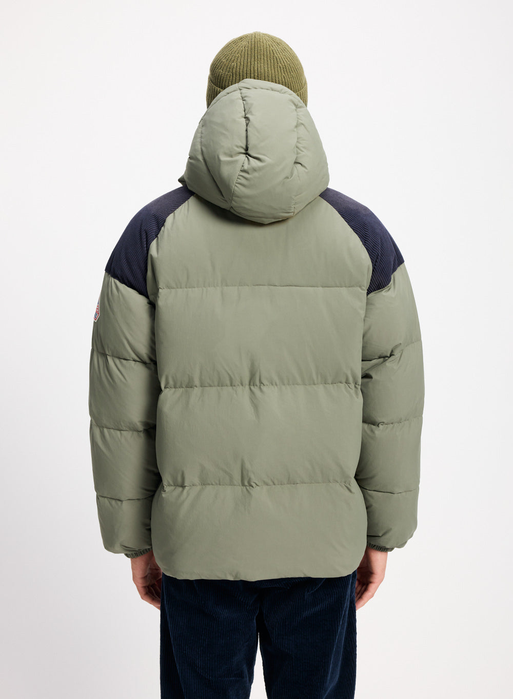 pyrenex-retro-sten-doudoune-unisexe-kaki-sherpa image 8