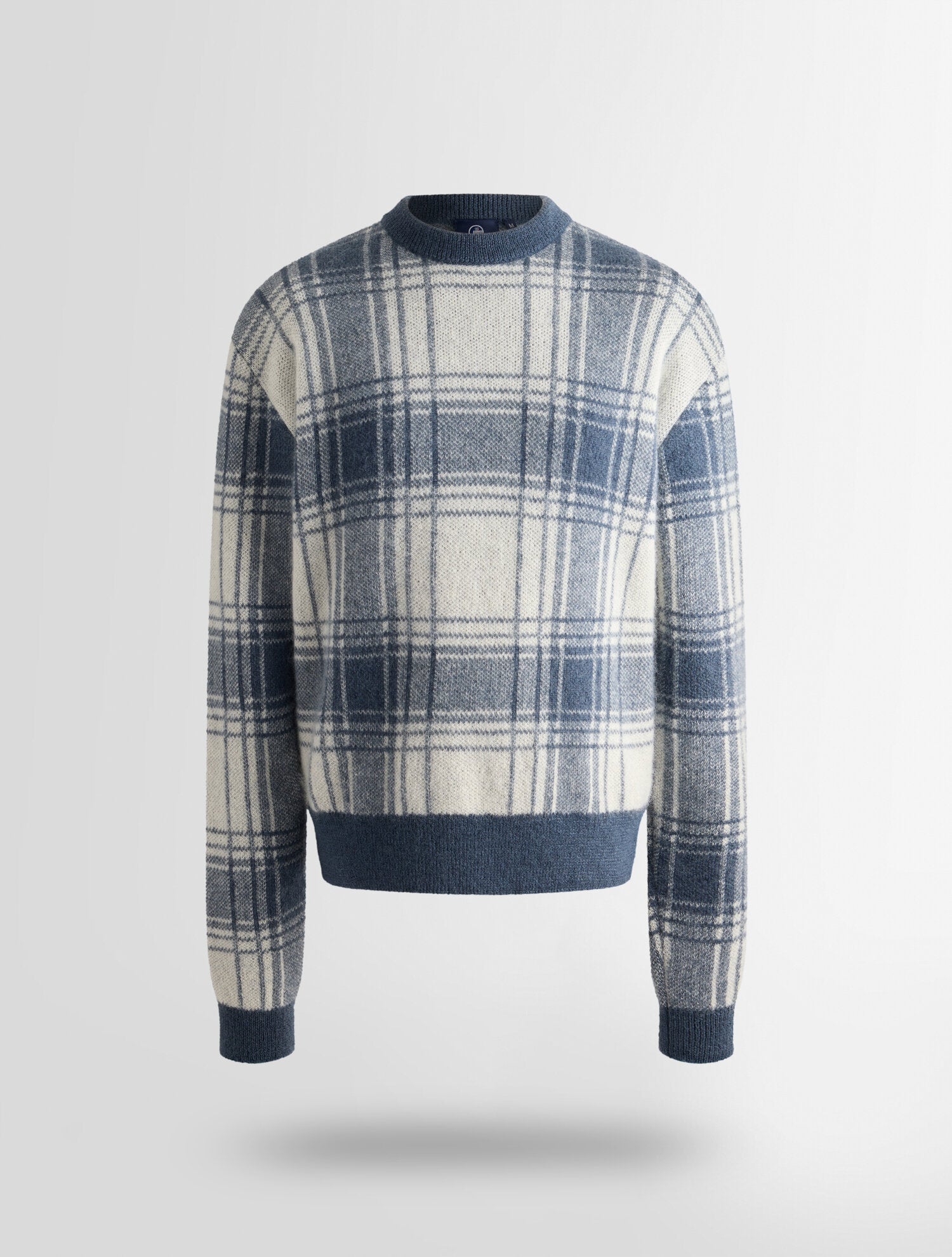 fusalp-dolmiron-pull-mohair-col-rond-carreaux image 4