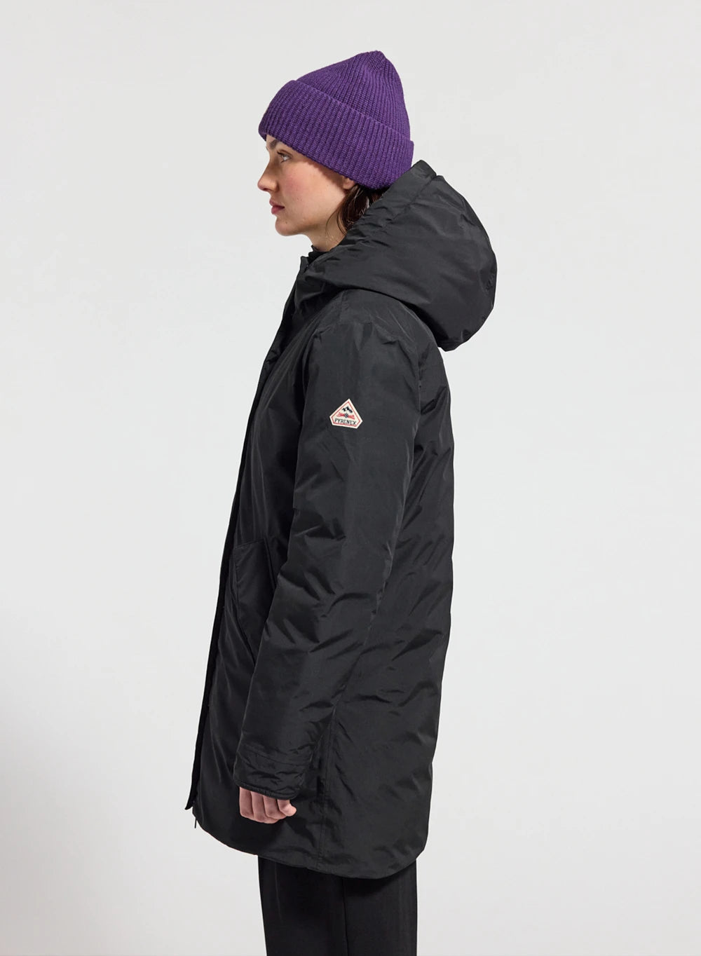 pyrenex-easy-parka-imperm-able-femme-noire-duvet-naturel image 3