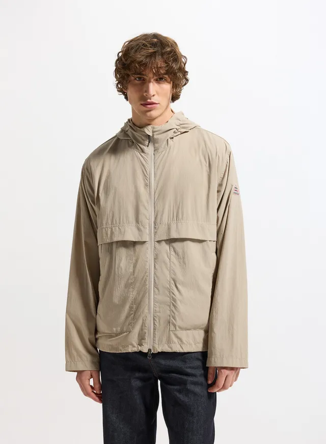 pyrenex-soulere-coupe-vent-unisexe-capuche-beige-2 image 1
