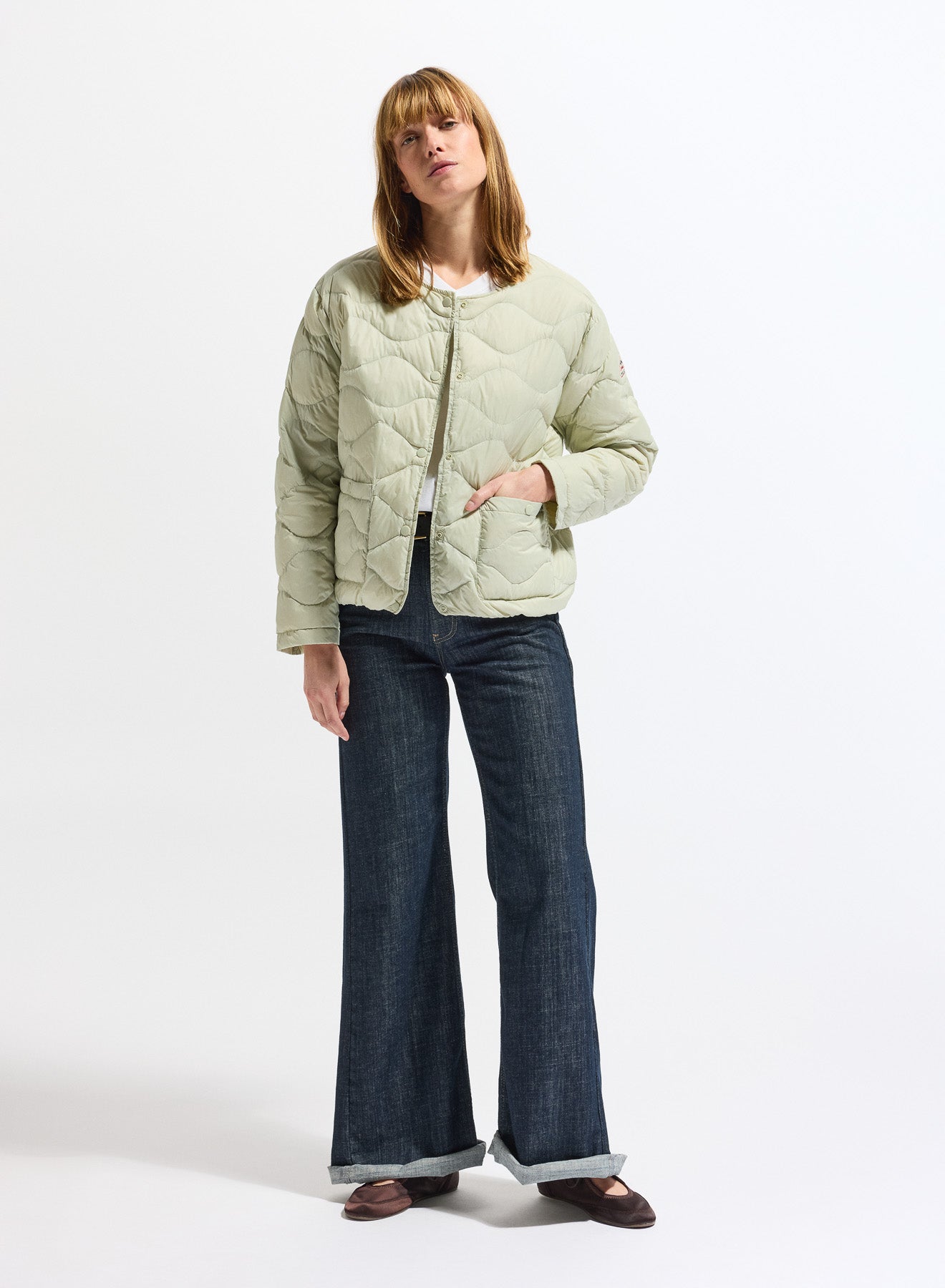 pyrenex-orite-doudoune-ultra-l-g-re-femme-verte-pastel image 2