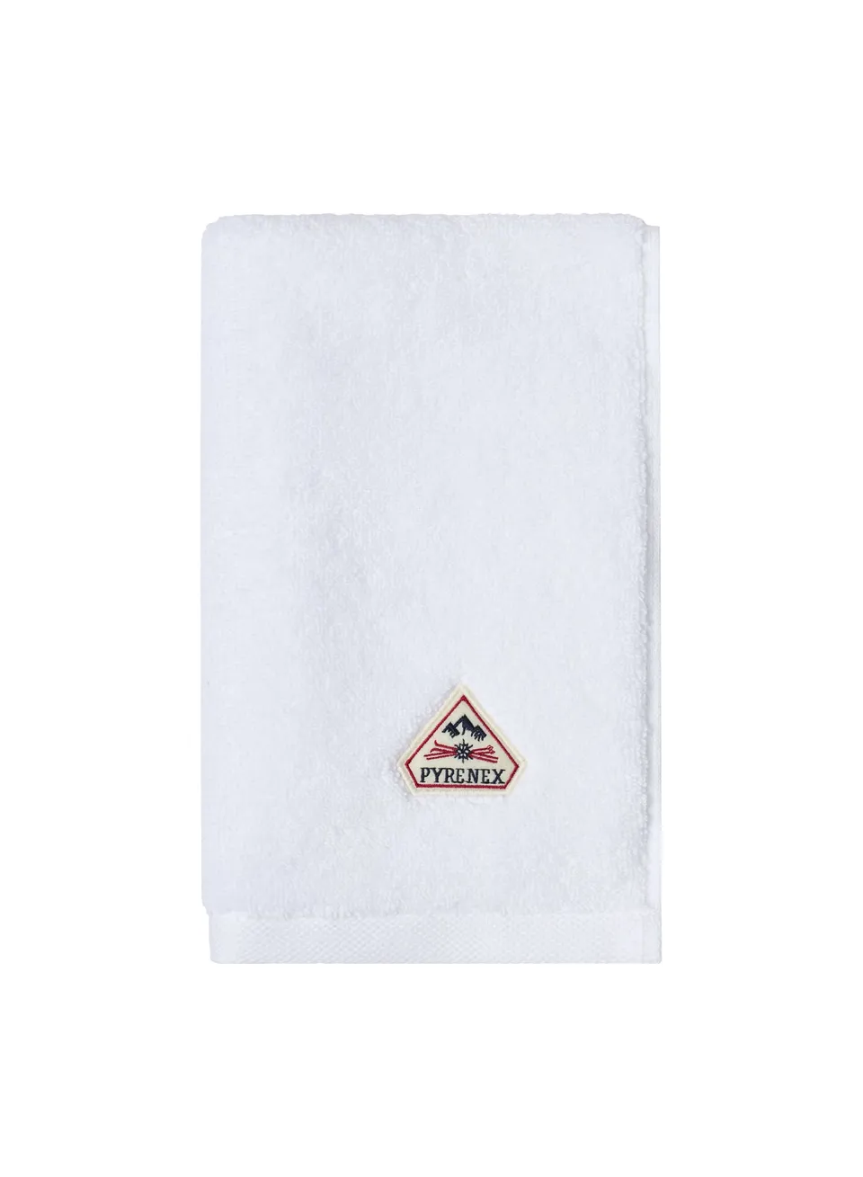 set-de-2-serviettes-invit-pyrenex-hana-blanches-600-g-m2 image 1