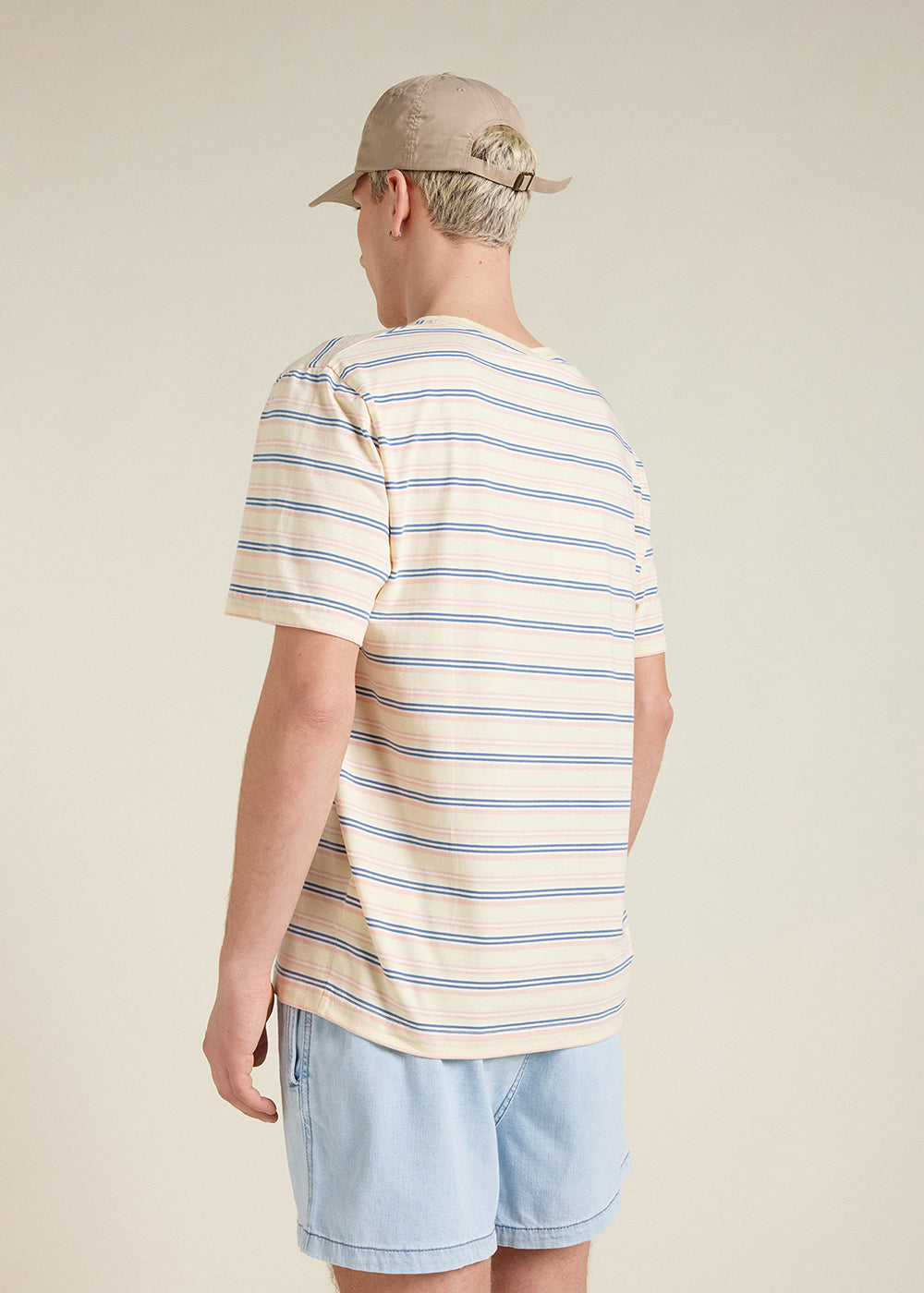 pyrenex-horizon-t-shirt-unisexe-rayures-anise-flower image 6