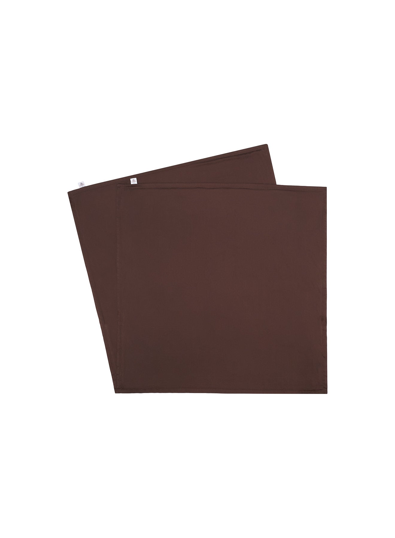 pyrenex-lily-taies-d-oreiller-x2-marron-chocolat-coton-bio-tencel image 5