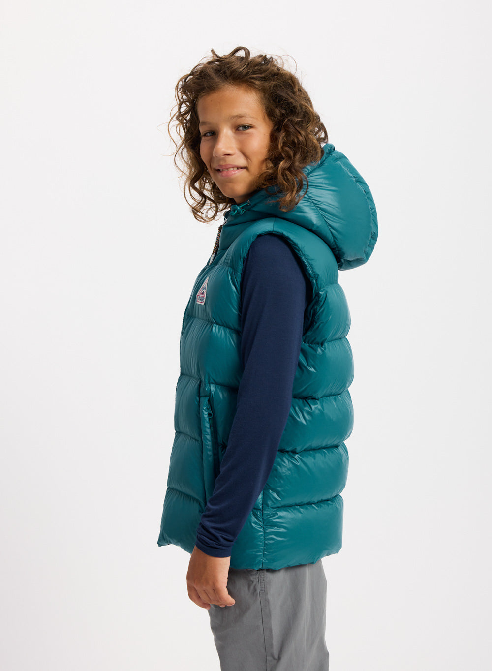 pyrenex-john-doudoune-sans-manches-enfant-bleu-turquoise image 6