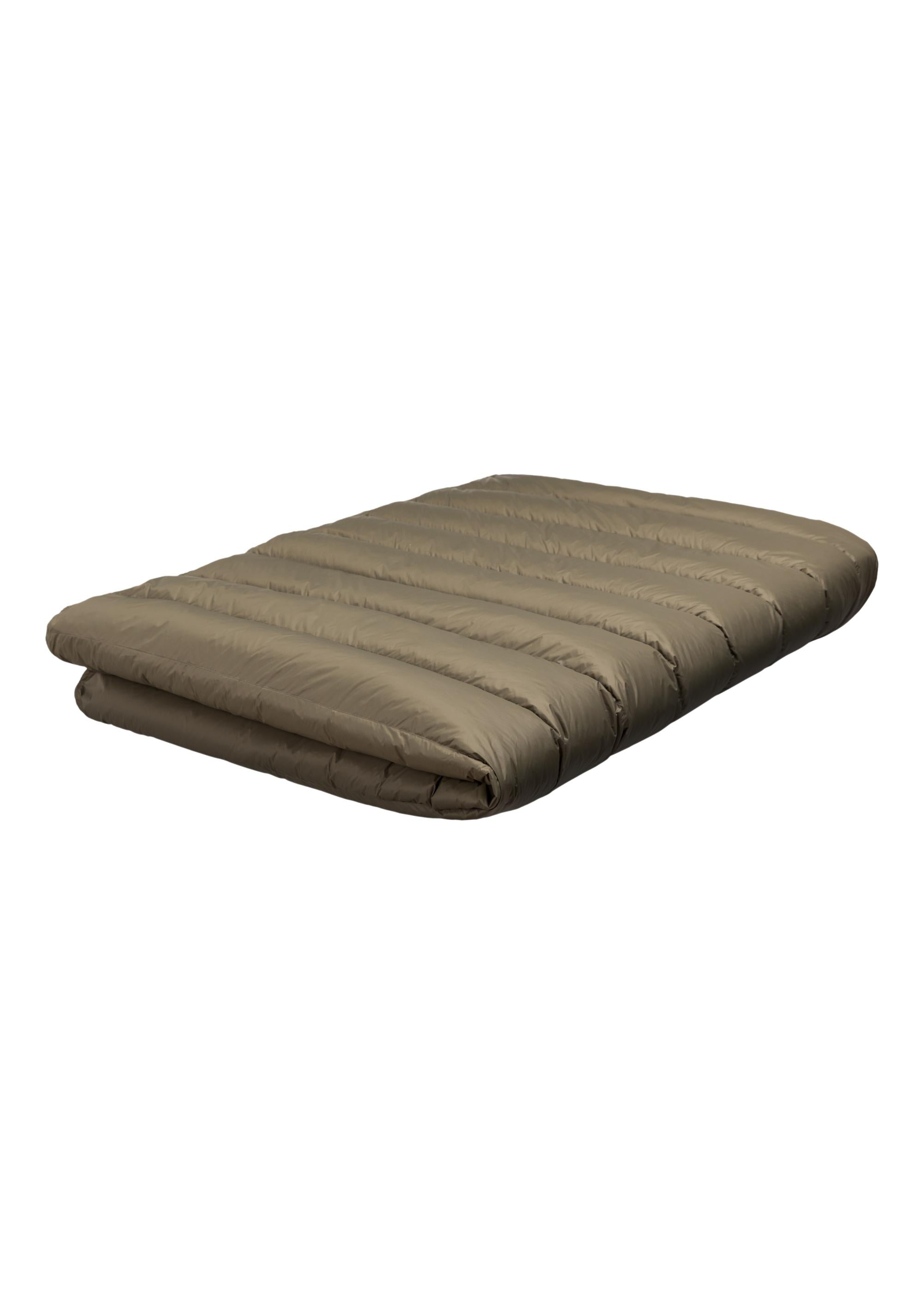 pyrenex-monaco-plaid-duvet-naturel-khaki image 1