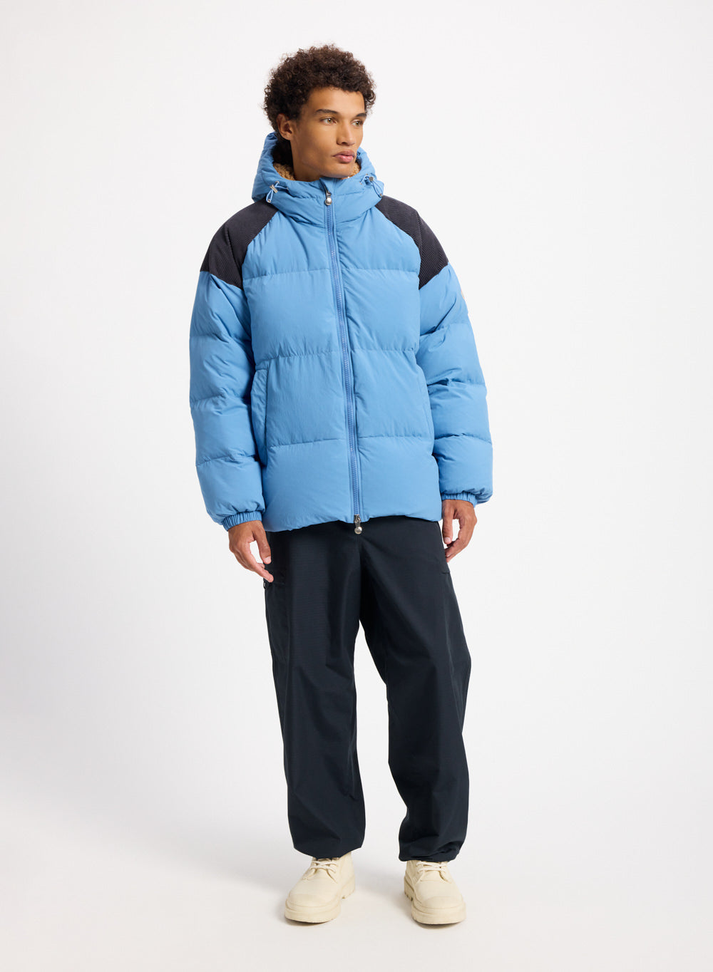 pyrenex-retro-sten-doudoune-unisexe-bleu-ciel-en-duvet-naturel image 3