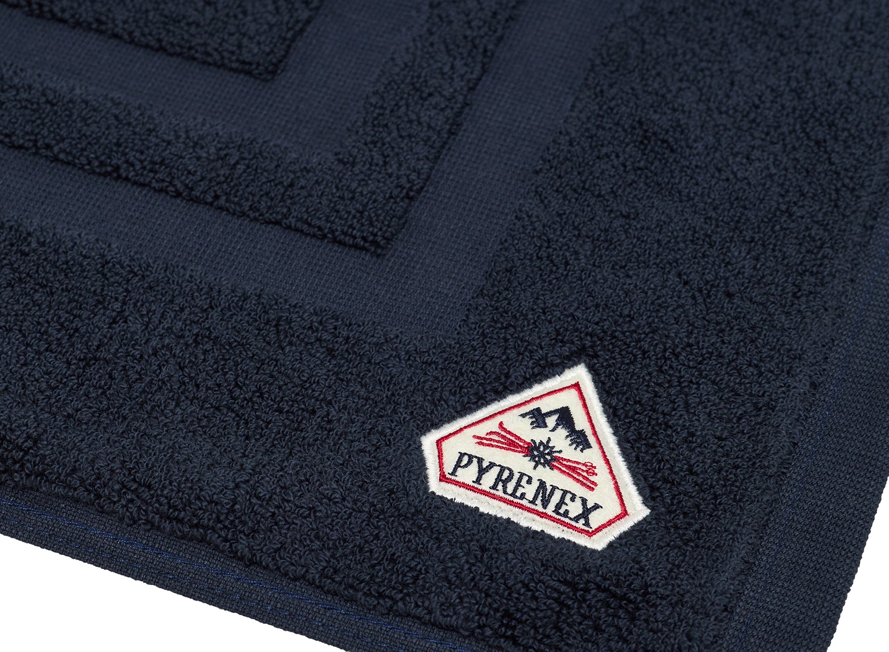 pyrenex-hana-tapis-de-bain-bleu-fonc-100-coton image 4