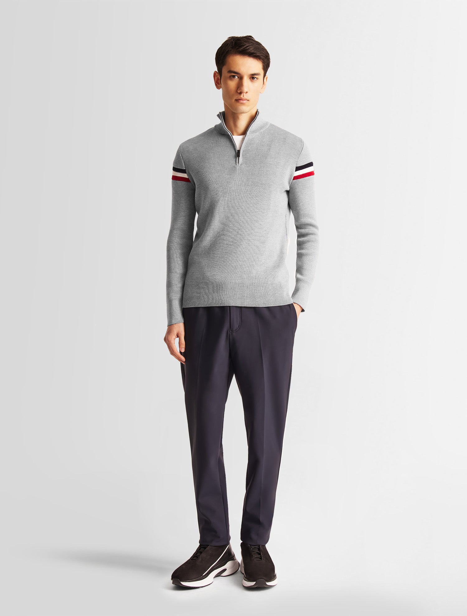 fusalp-pull-wengen-homme-laine-m-rinos-col-camionneur-zipp-r-f-a2126-02965 image 2