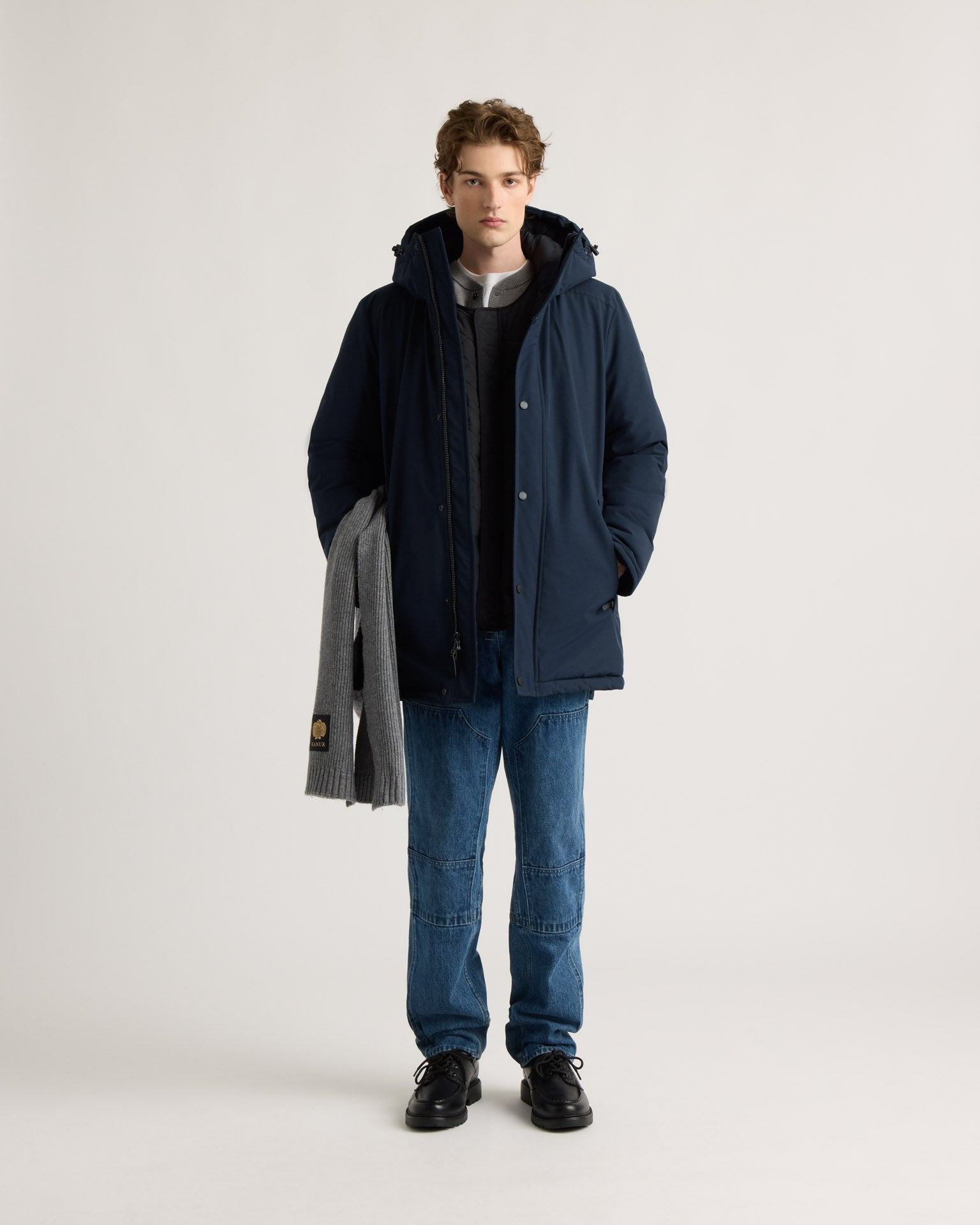 kanuk-mont-royal-manteau-capuchon-mi-long-isol image 1