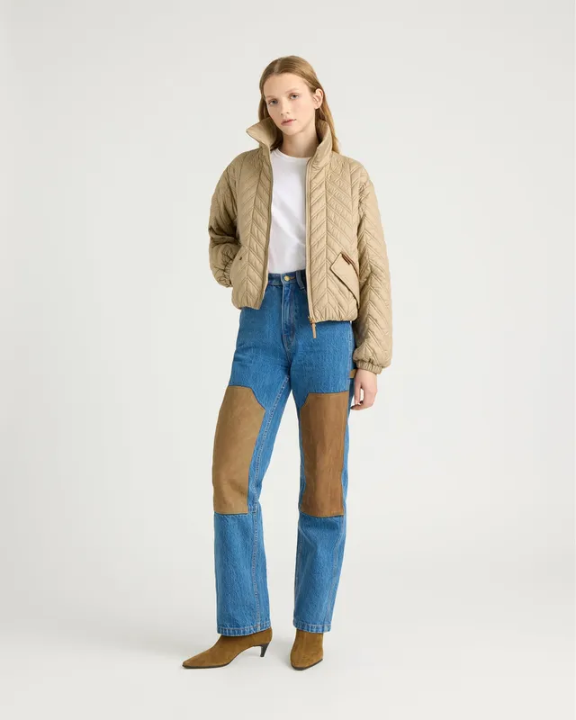 kanuk-chertsey-blouson-surpiqu-matelass-femme image 1