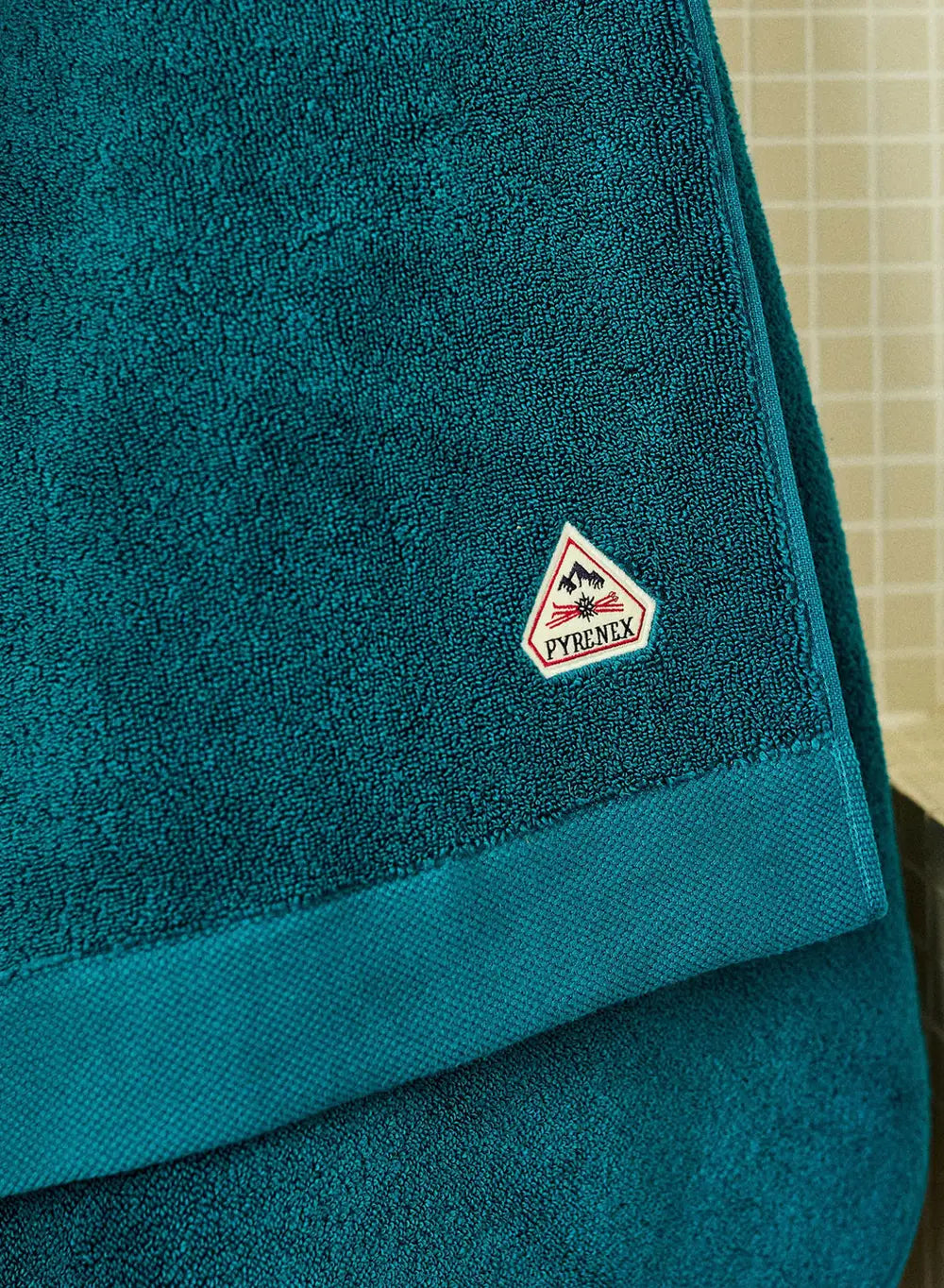 pyrenex-hana-serviette-de-toilette-bleu-paon image 2