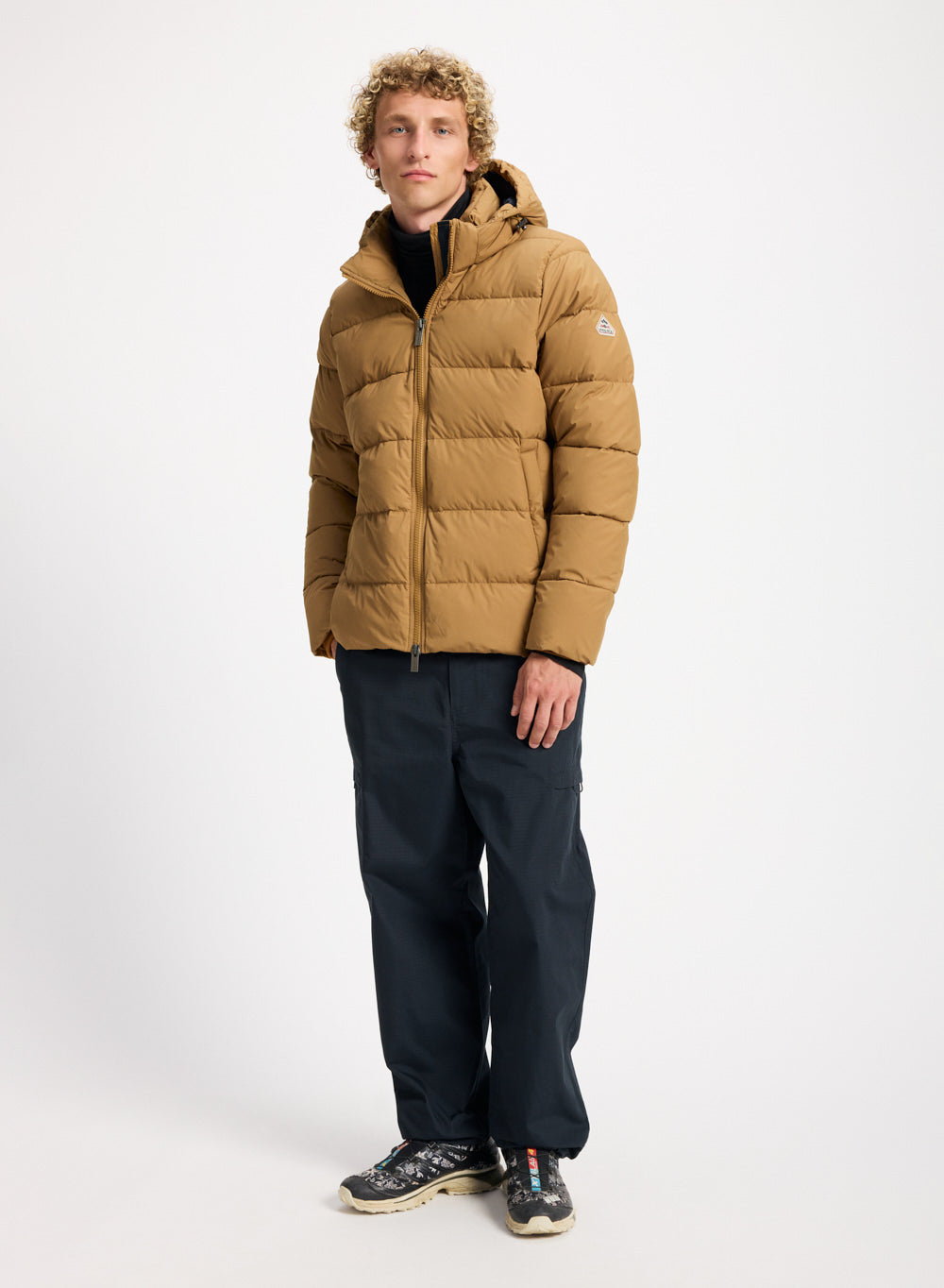 pyrenex-spoutnic-doudoune-homme-capuche-amovible-cuivre image 2