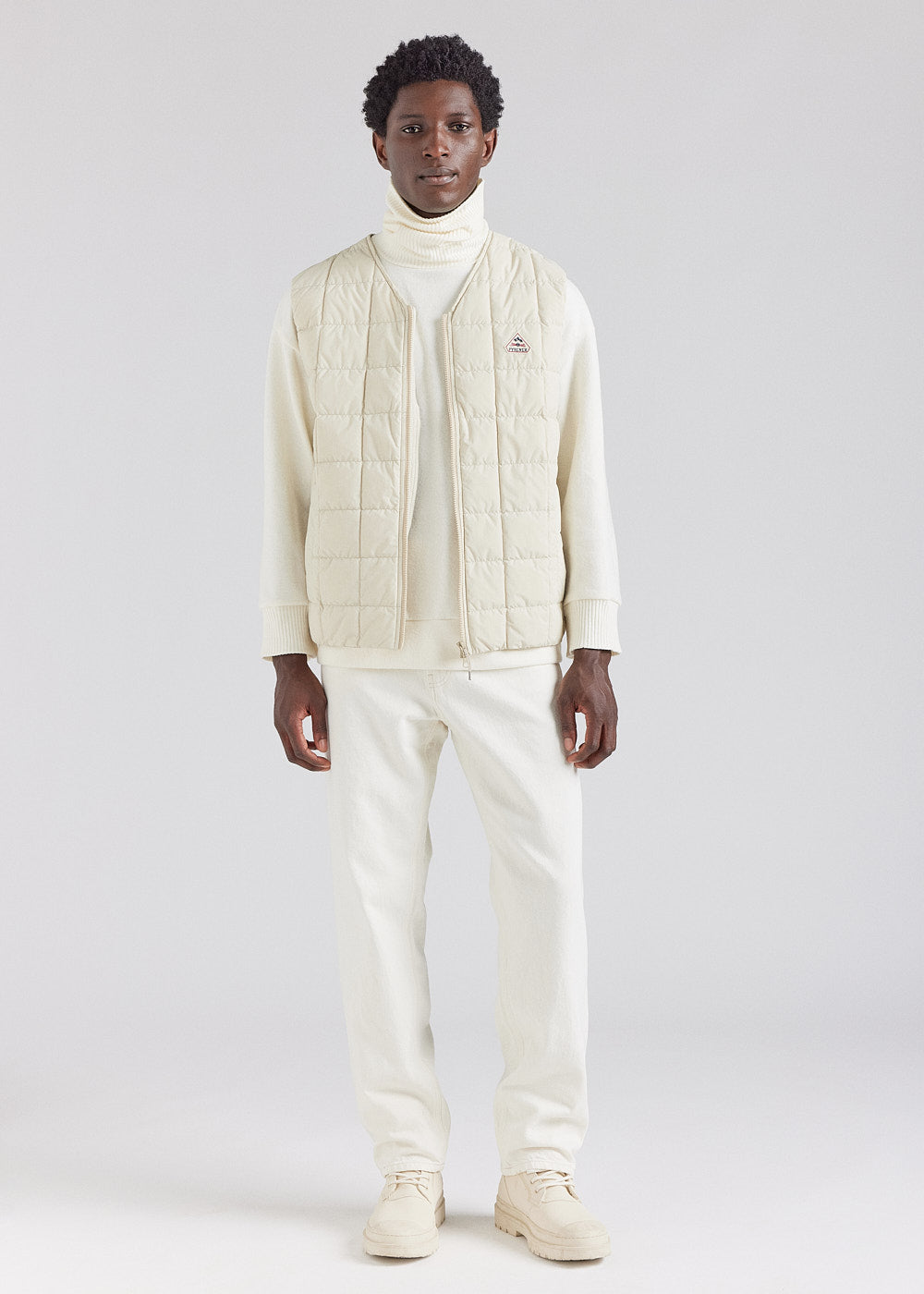 pyrenex-ruler-gilet-sans-manches-homme-oyster-grey image 2