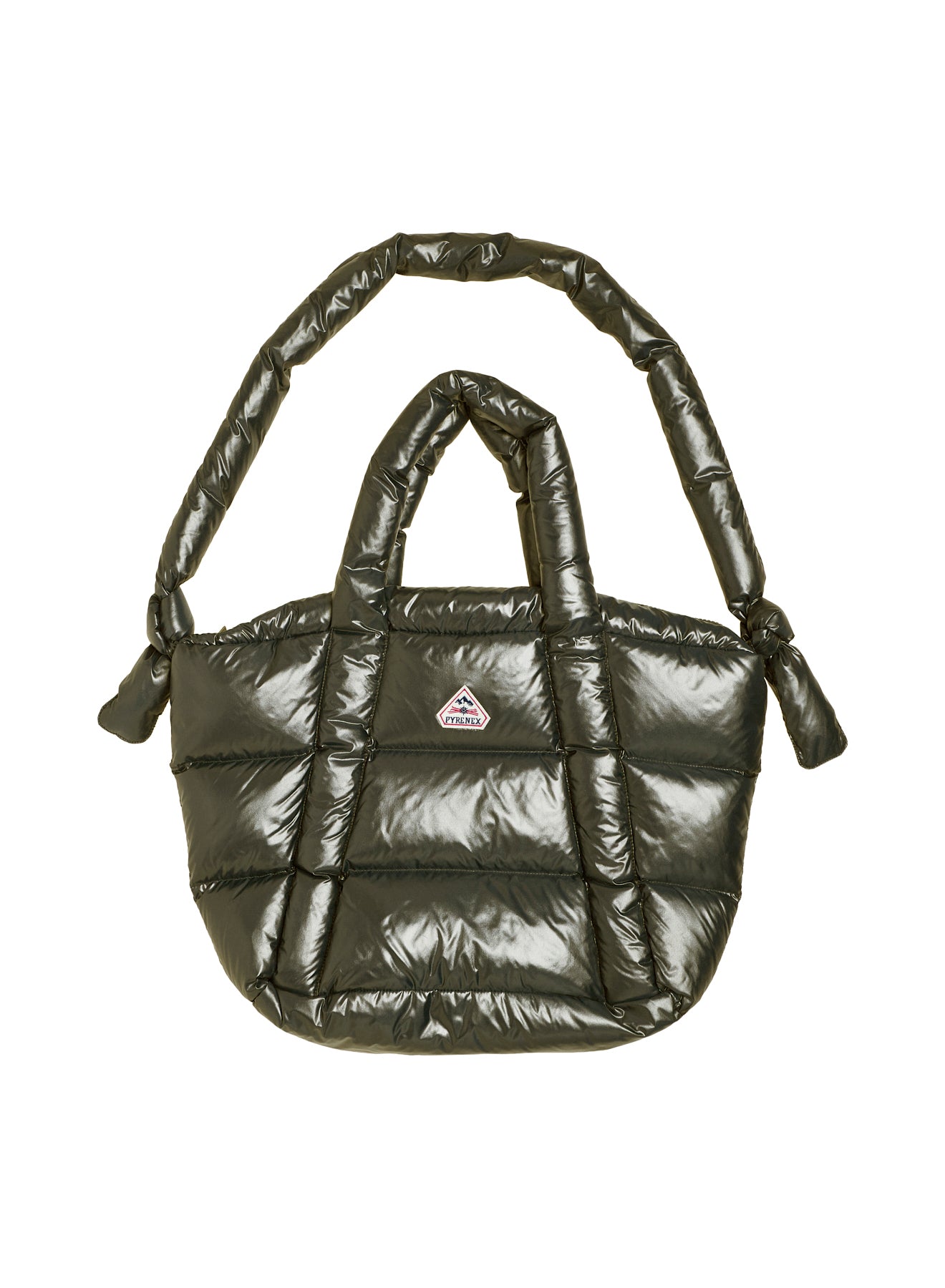 pyrenex-hollow-sac-cabas-matelass-duvet-kaki-fonc image 2