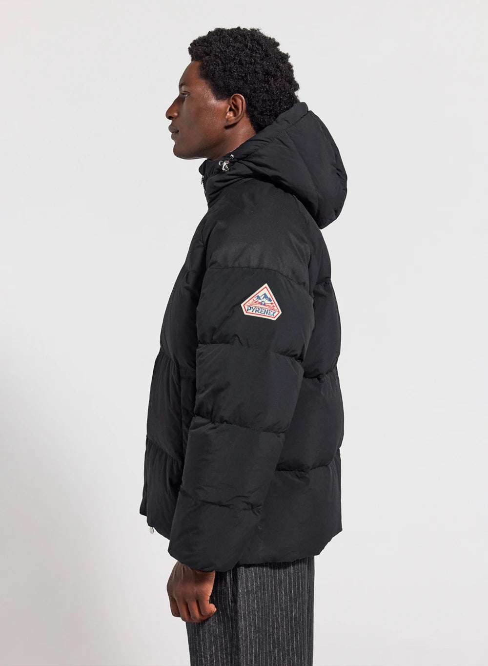 pyrenex-retro-sten-doudoune-unisexe-noire-duvet image 5