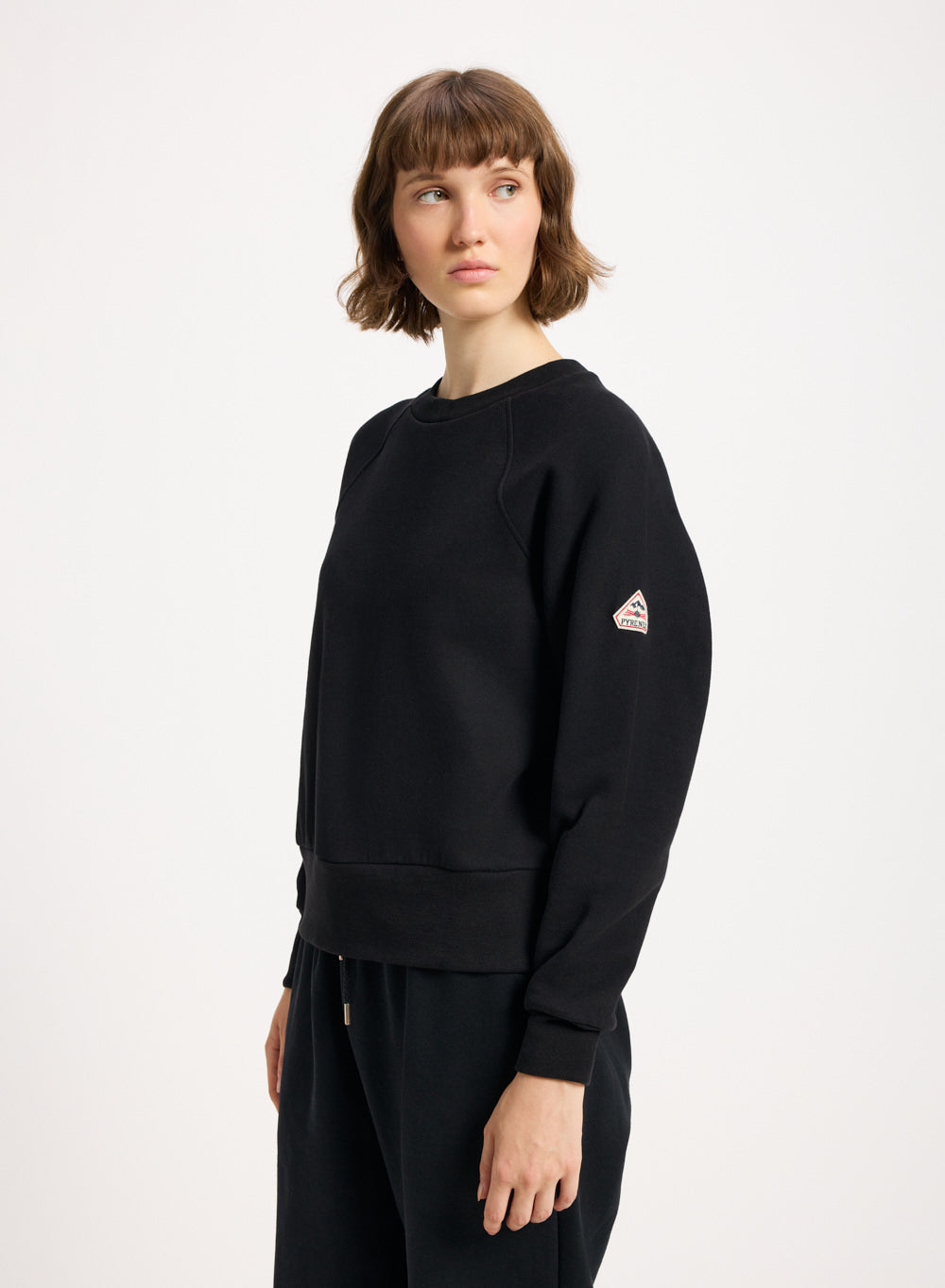 sweatshirt-pyrenex-mood-femme-noir image 1