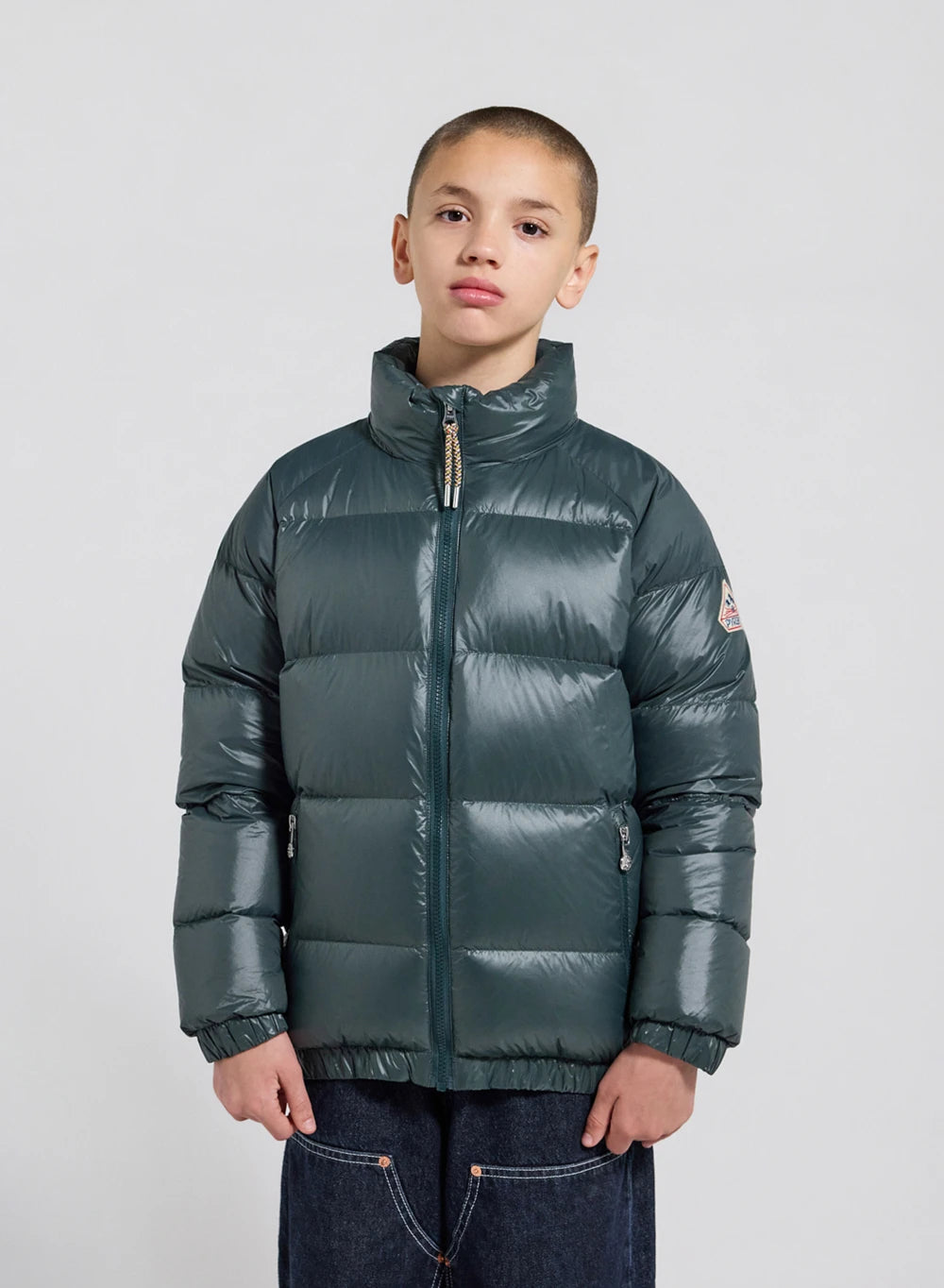 doudoune-enfant-pyrenex-vintage-mythic-vert-fonc image 2