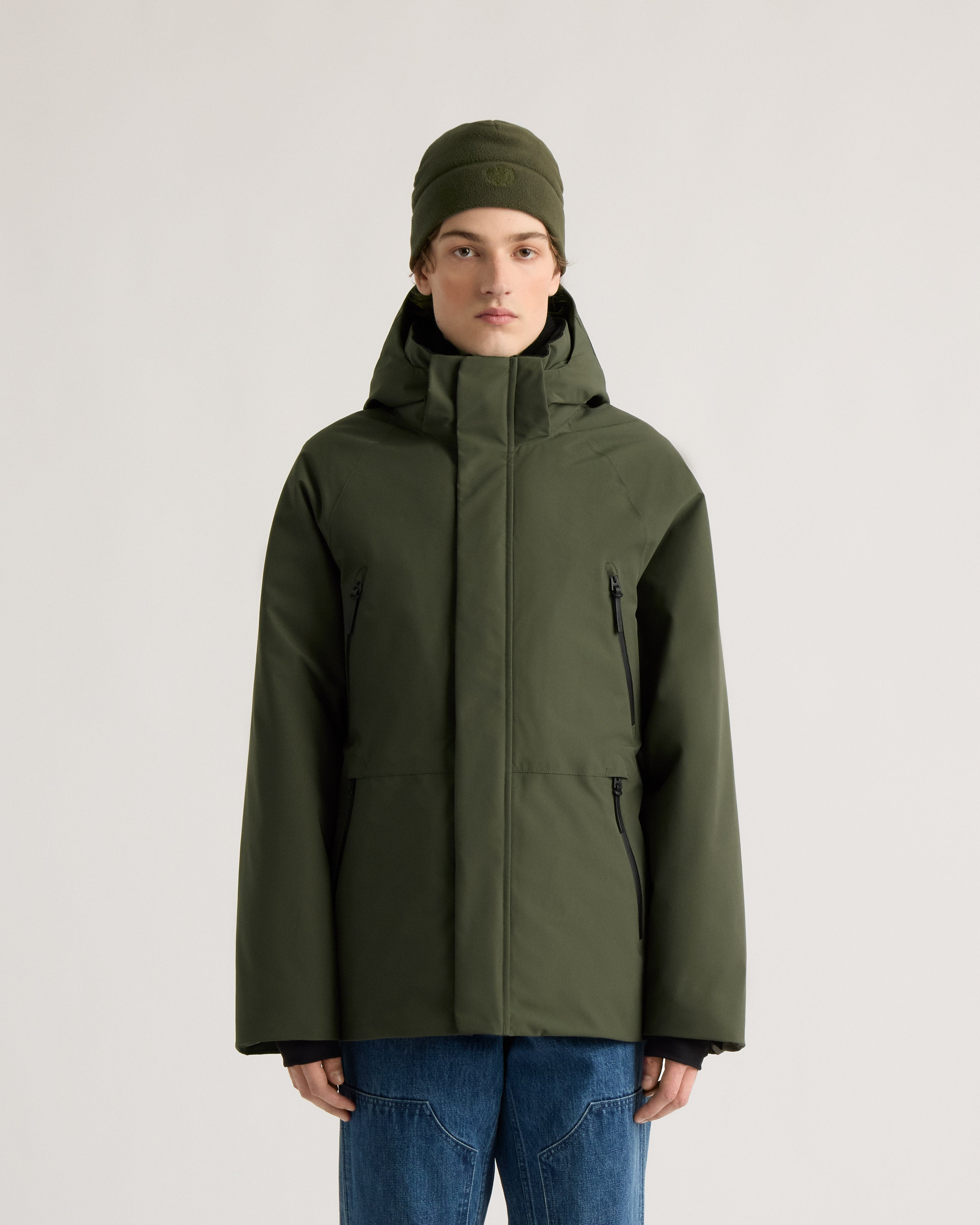 kanuk-alpin-manteau-court-isol-homme-capuche-amovible image 4