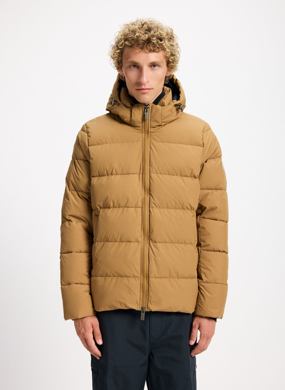 pyrenex-spoutnic-doudoune-homme-capuche-amovible-cuivre image 1