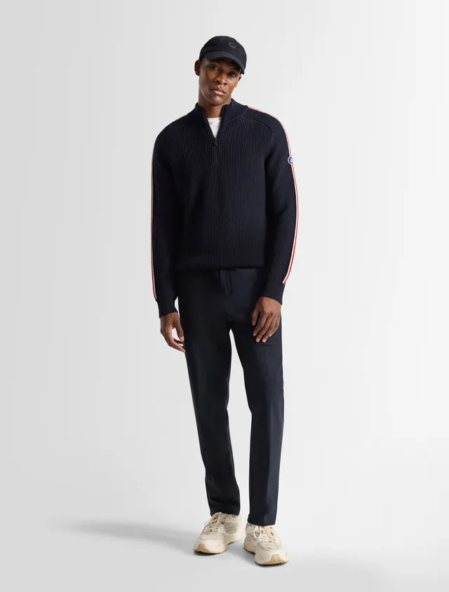 fusalp-dorianau-pull-laine-m-rinos-col-demi-zip image 1