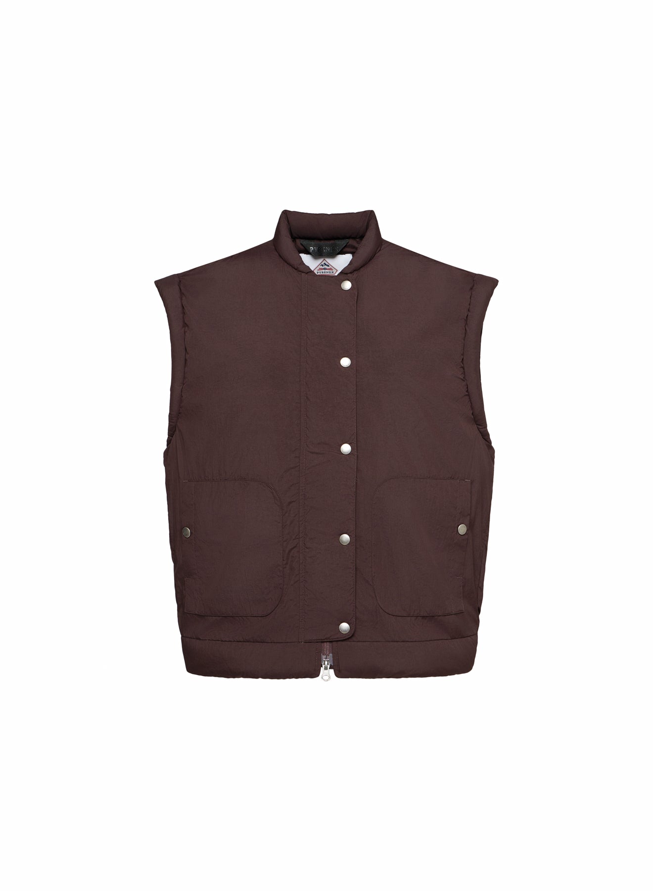 pyrenex-ritzy-doudoune-l-g-re-sans-manches-femme-marron-fonc image 4