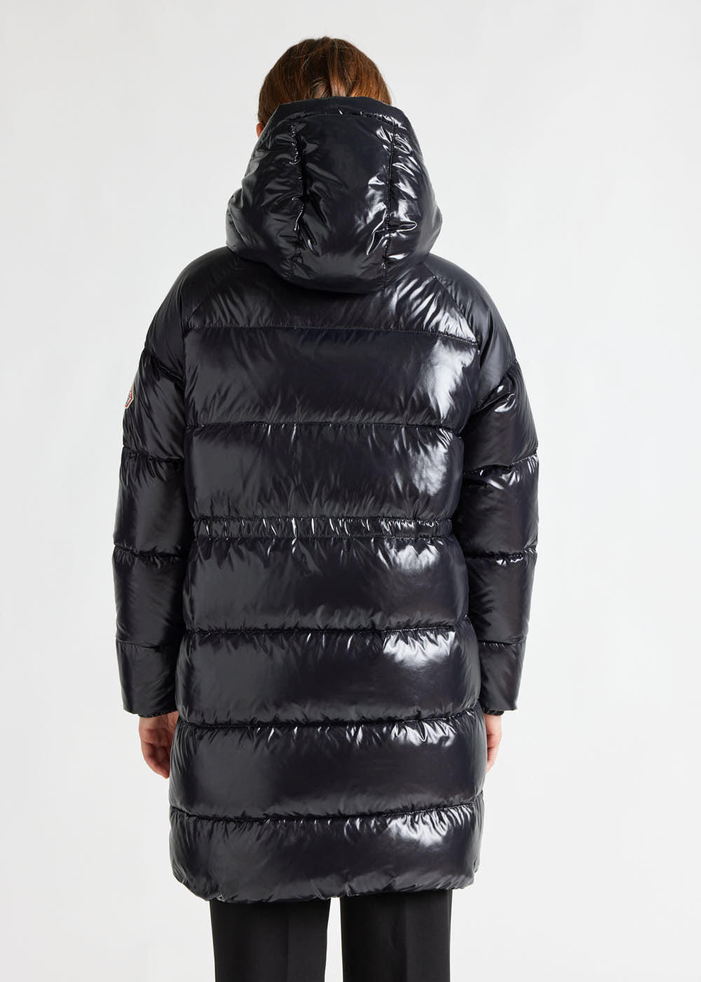 pyrenex-fusion-black-doudoune-femme-capuche-brillante image 3