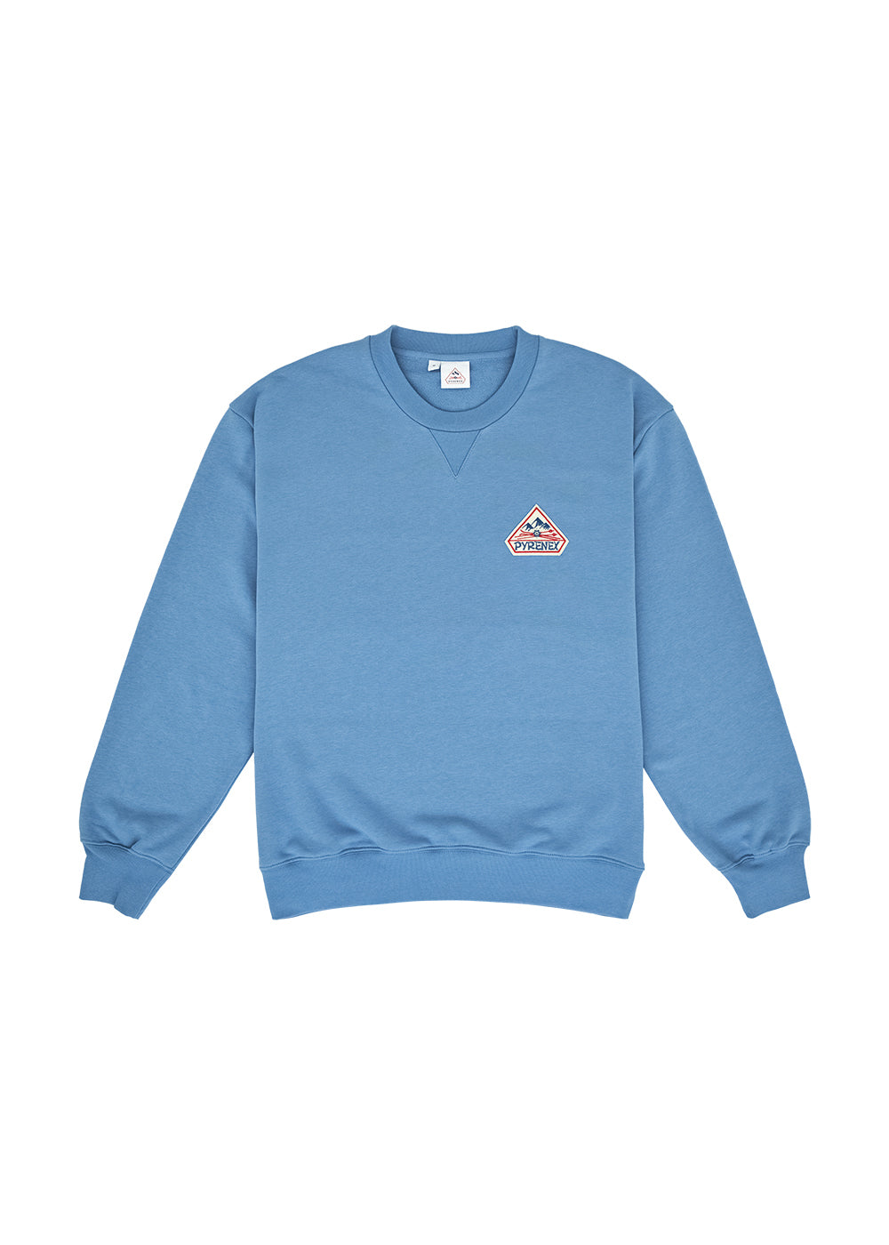 sweat-unisexe-pyrenex-phase-coronet-blue-coton-bio image 8