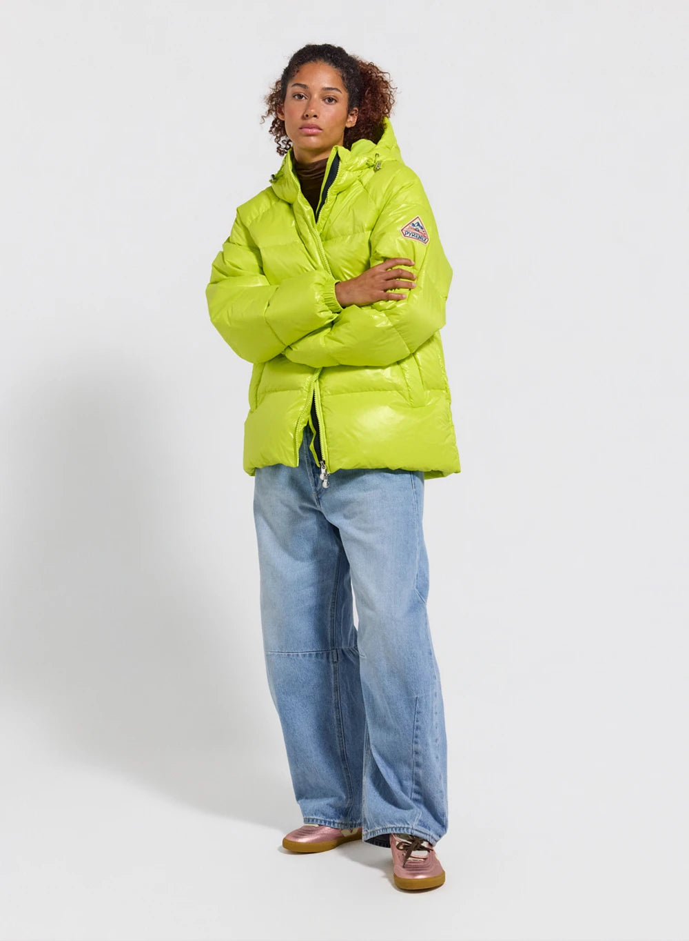 pyrenex-sten-doudoune-unisexe-capuche-jaune image 3