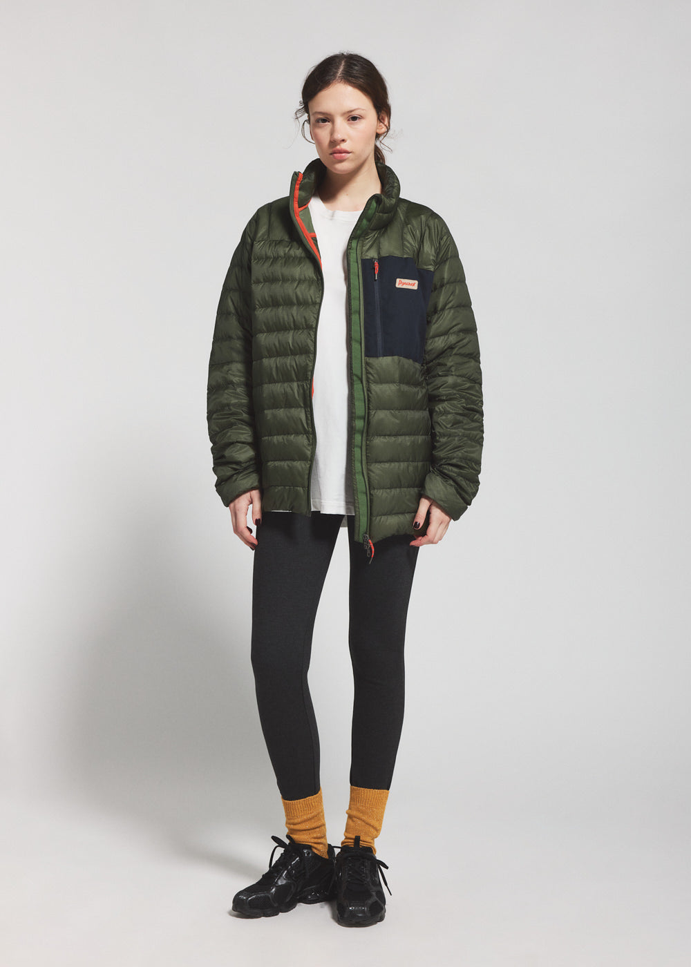 pyrenex-path-doudoune-l-g-re-unisexe-en-duvet-khaki image 4