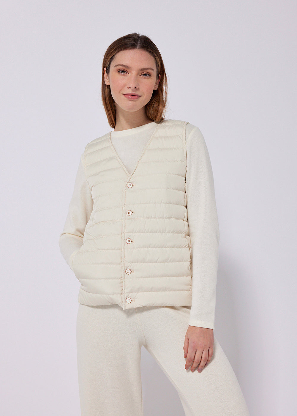 pyrenex-sofia-gilet-d-int-rieur-femme-milk image 1