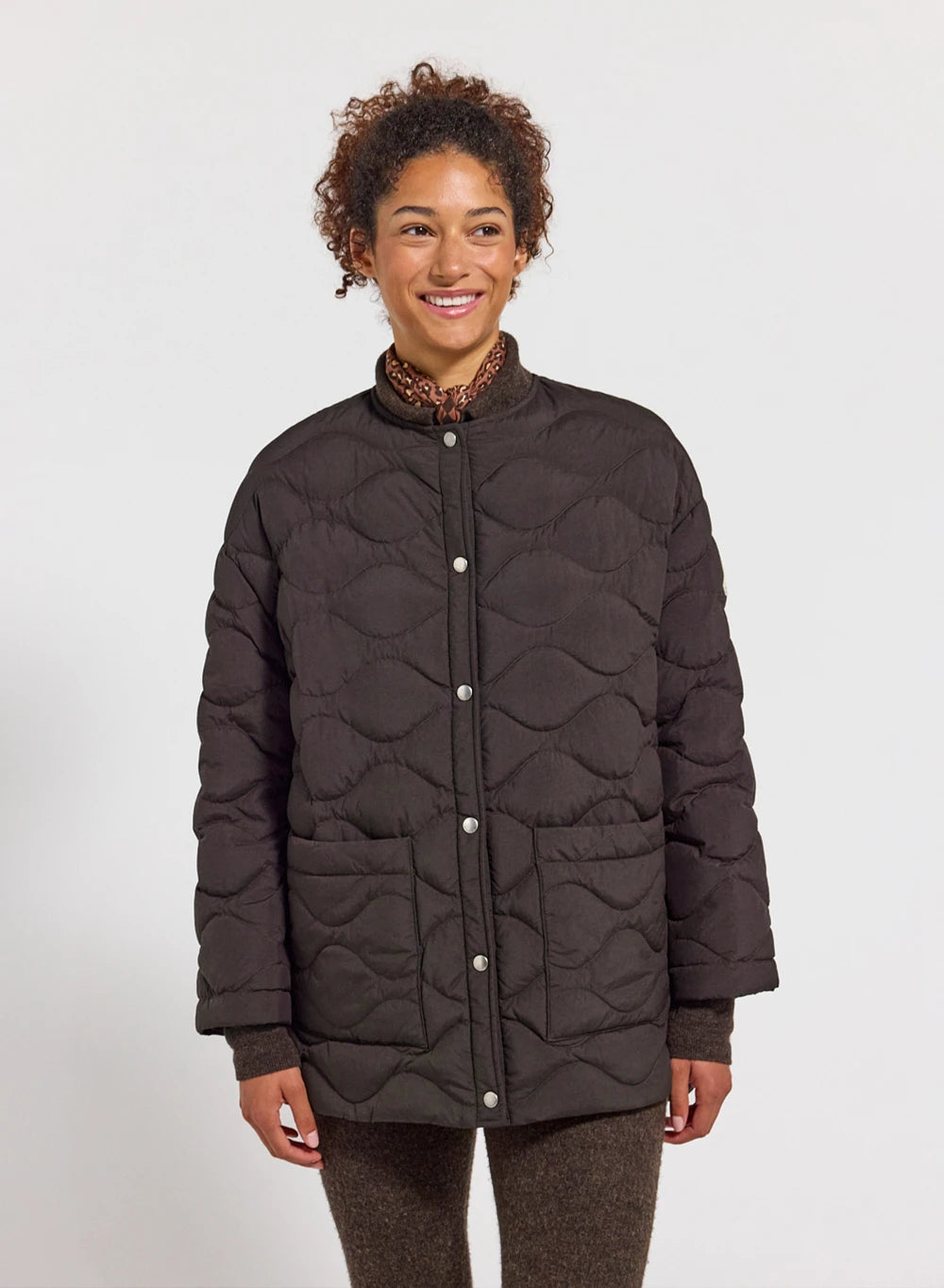 pyrenex-sienna-doudoune-l-g-re-femme-marron image 1