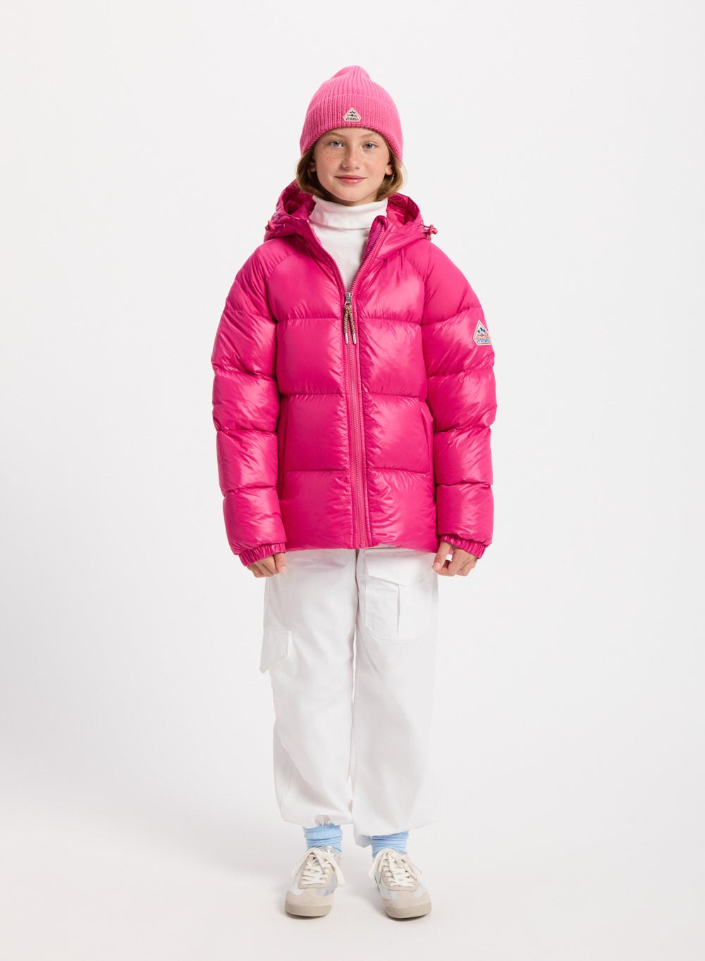pyrenex-sten-doudoune-capuche-enfant-fuchsia-unisexe image 4