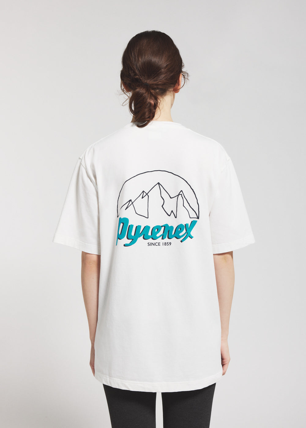 pyrenex-hill-t-shirt-unisexe-en-coton-biologique-blanc image 3