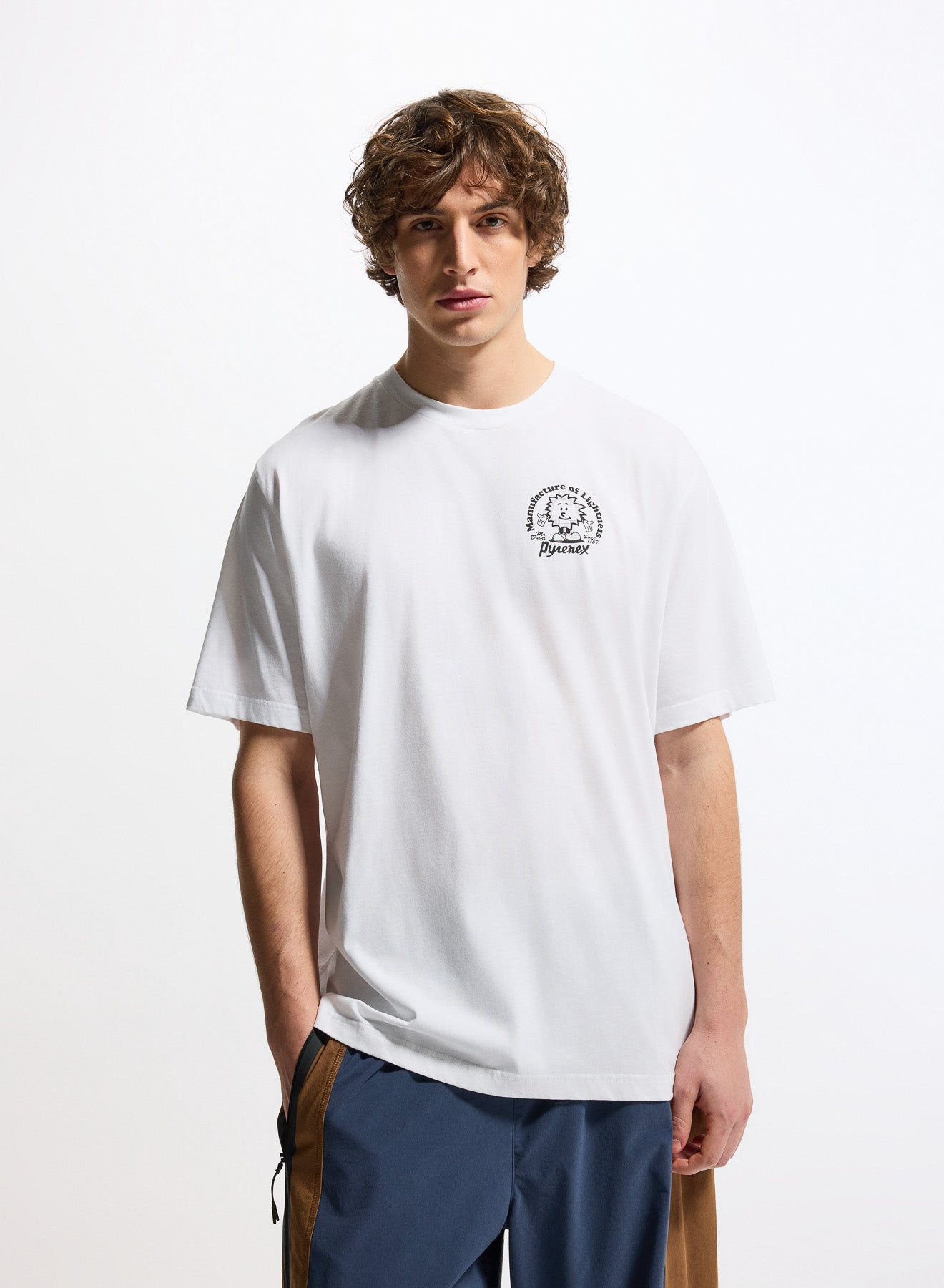 pyrenex-mfg-tee-t-shirt-unisexe-blanc-en-coton-biologique image 1