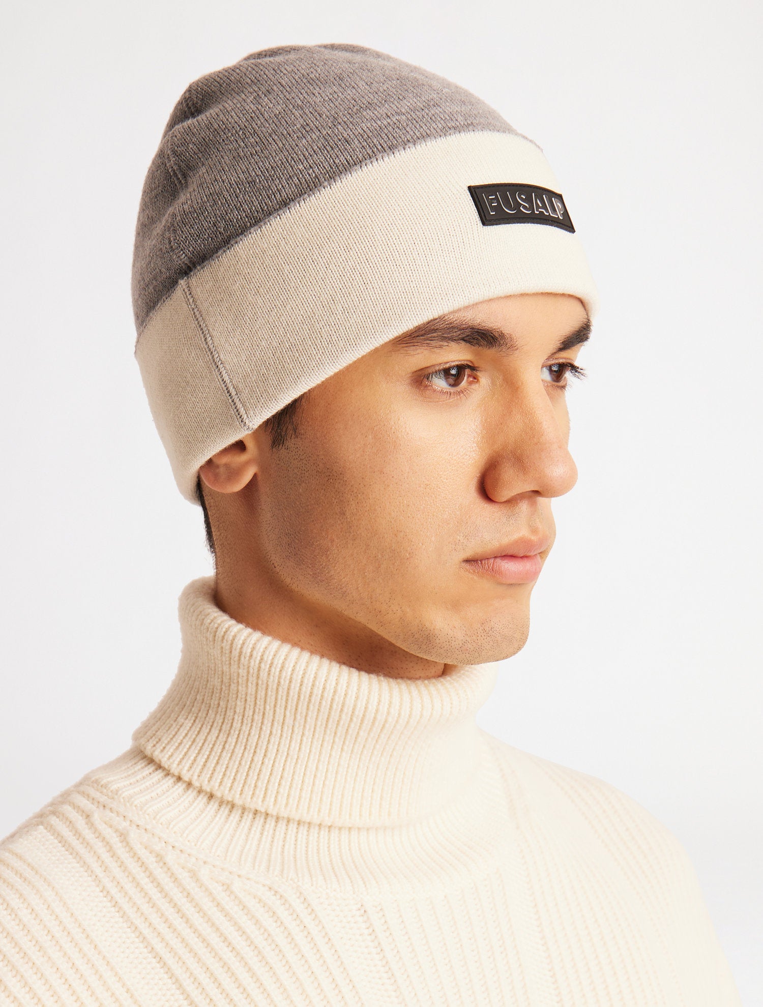 fusalp-nieve-bonnet-en-laine-bicolore image 5