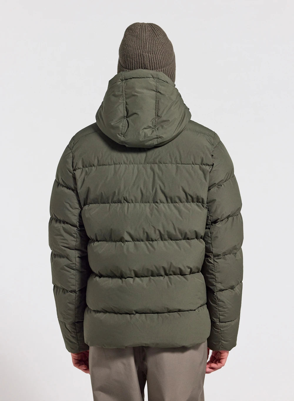 pyrenex-spoutnic-doudoune-homme-deep-khaki-capuche-amovible image 4