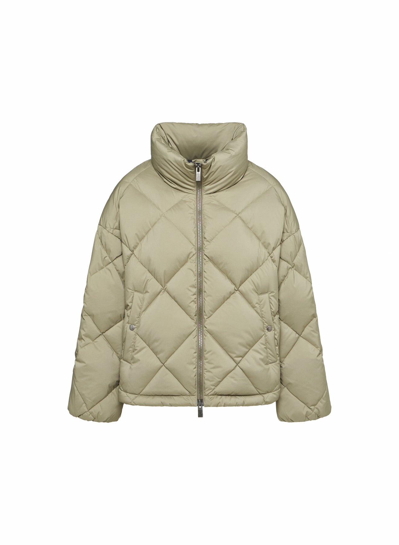 pyrenex-adele-doudoune-oversize-femme-kaki-clair image 5