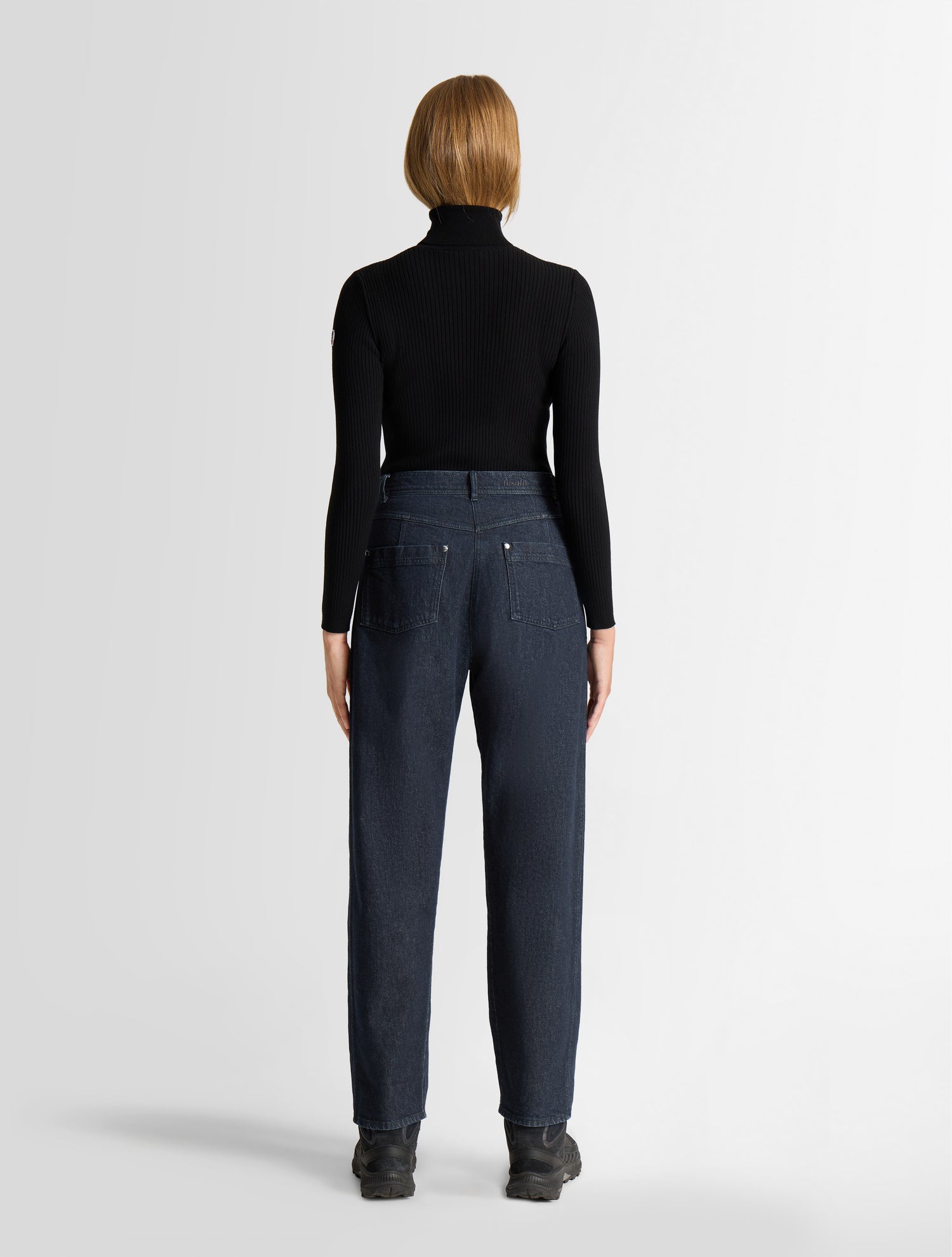 fusalp-pantalon-jean-nalvy-coupe-carotte-denim-stretch-brut image 4