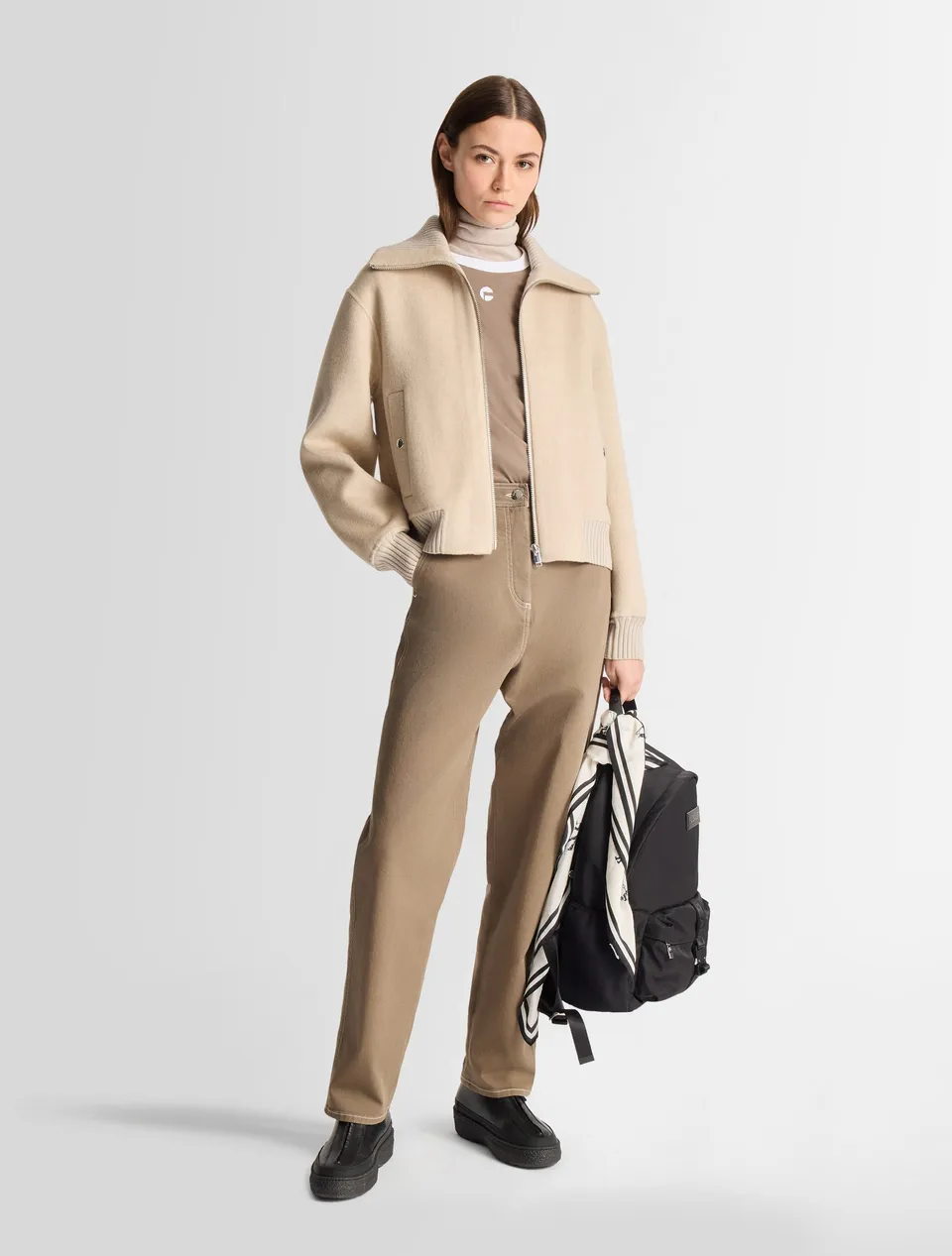 fusalp-veste-thyline-femme-laine-cachemire-double-face image 1