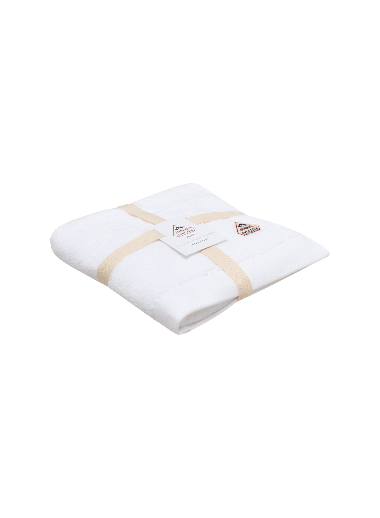 pyrenex-hana-serviette-de-toilette-blanche-ponge-coton-600-g-m image 2